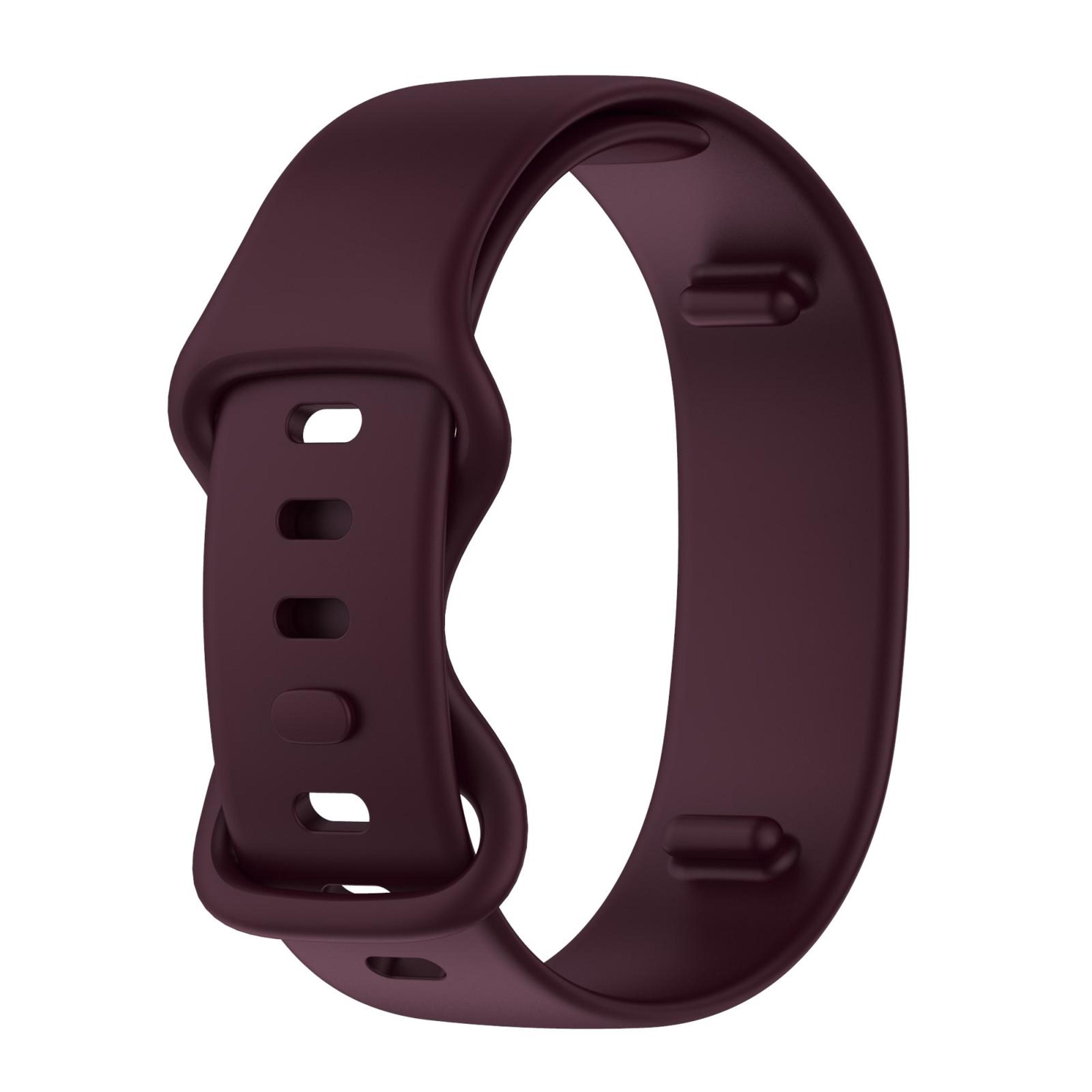 amazon halo watch band soft silicone replacement watch strap with butterfly buckle