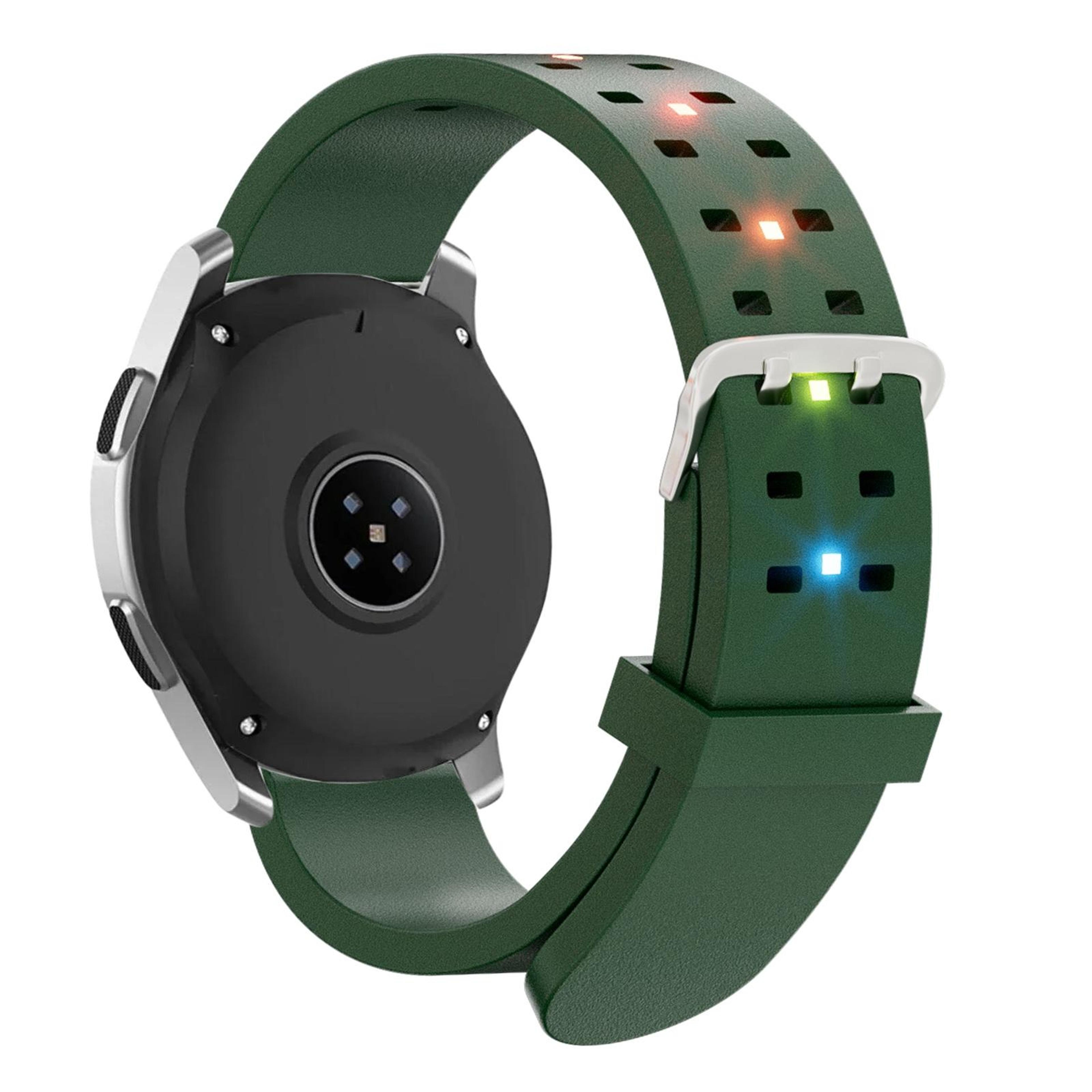 luminous silicone watch band glow in the dark replacement sport strap
