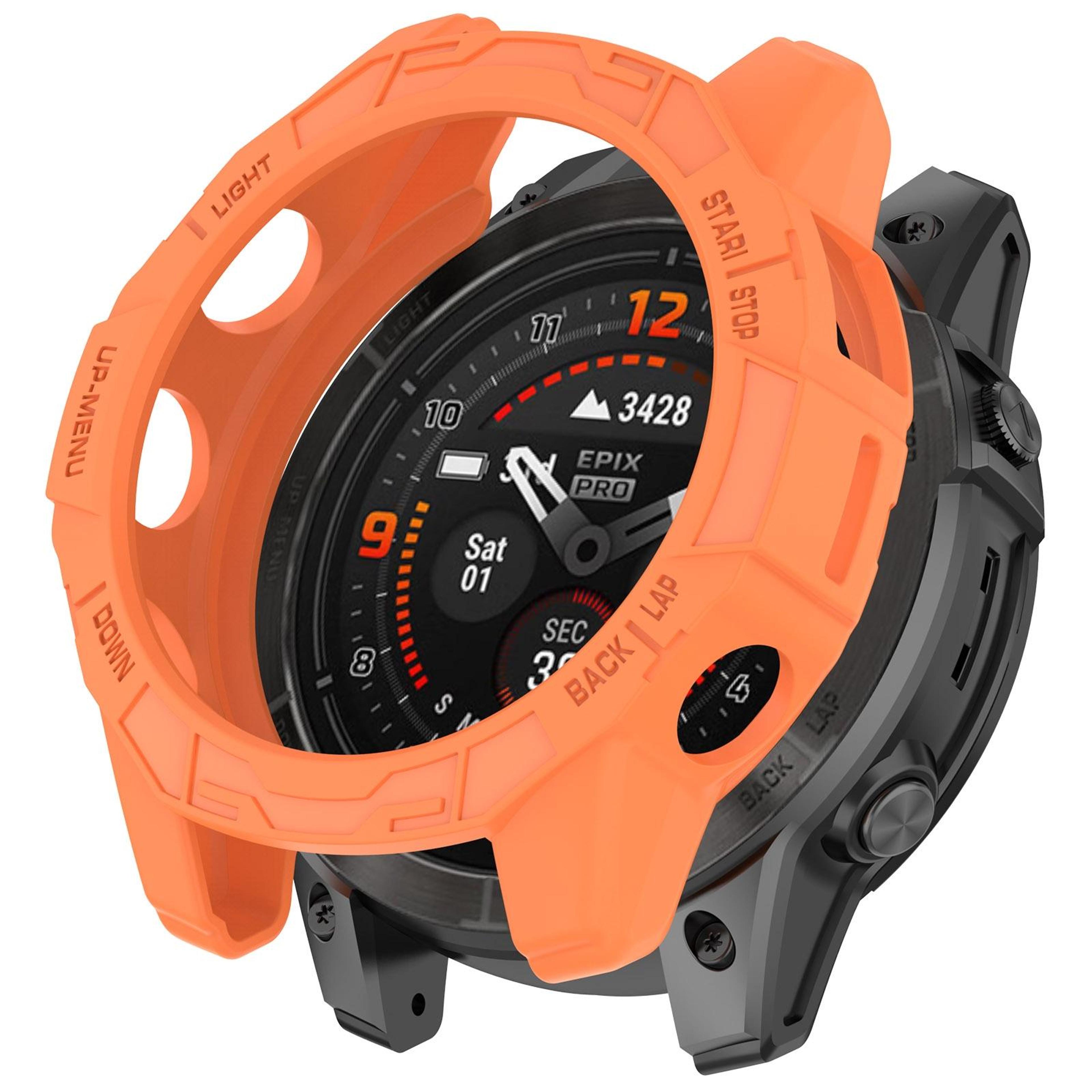 garmin quatix 7 pro tpu watch protective case lightweight shockproof watch bumper