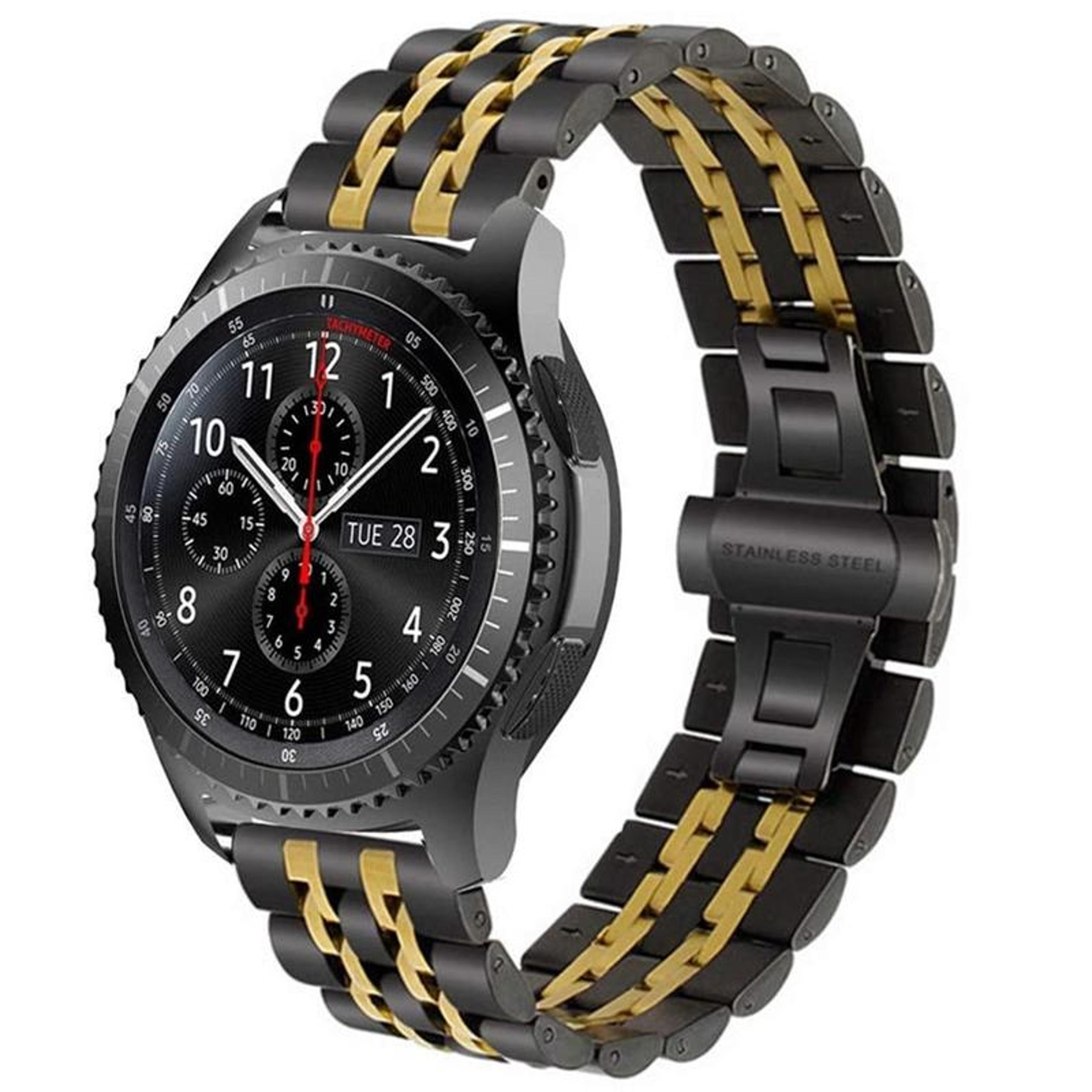 huawei watch gt2 band stainless steel seven bead metal watch strap for gt2e gt2 46mm