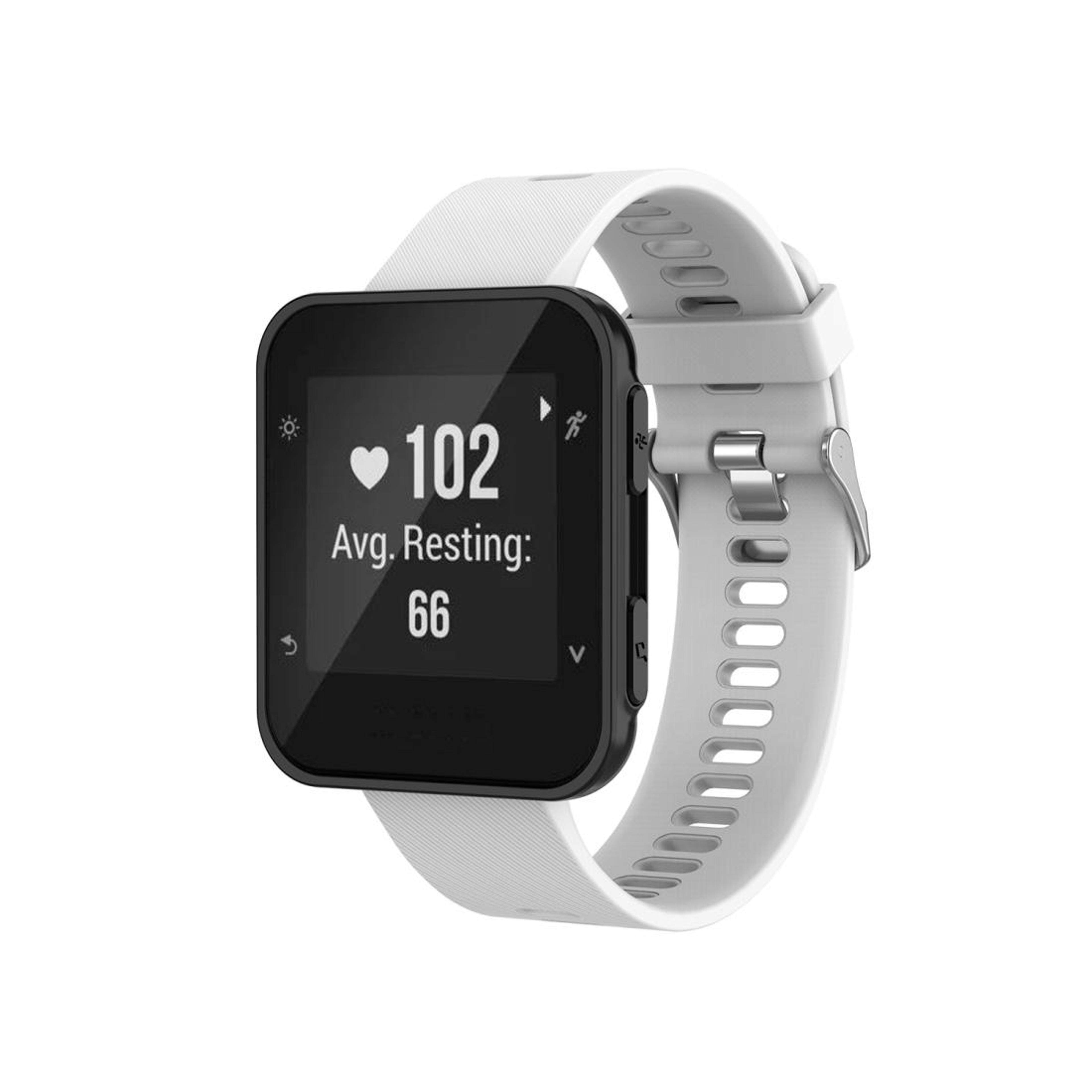 garmin forerunner 35 30 silicone watch band adjustable soft replacement strap