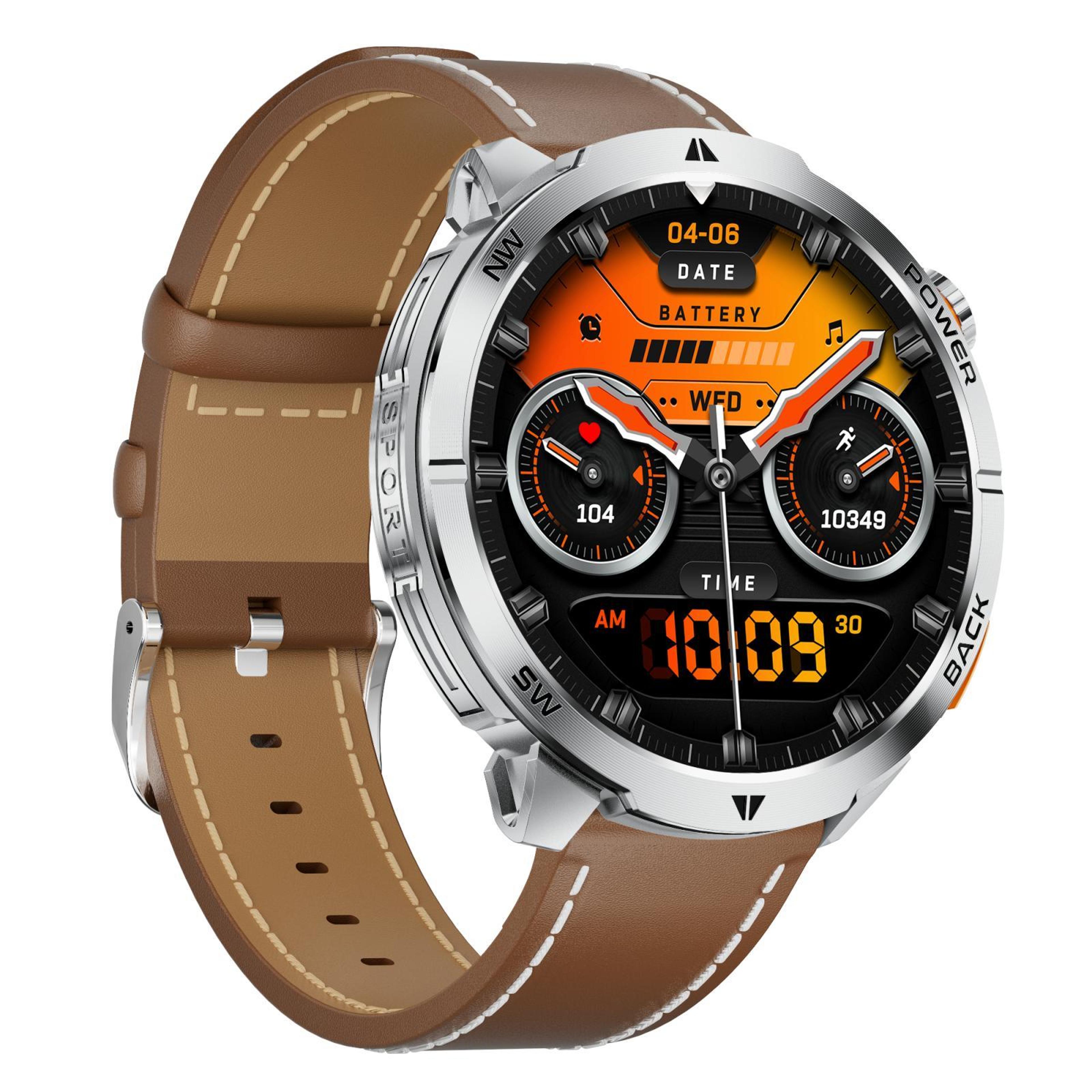 mt68 outdoor smart watch with 1.7 inch ips display 1000mah battery bluetooth calling flashlight