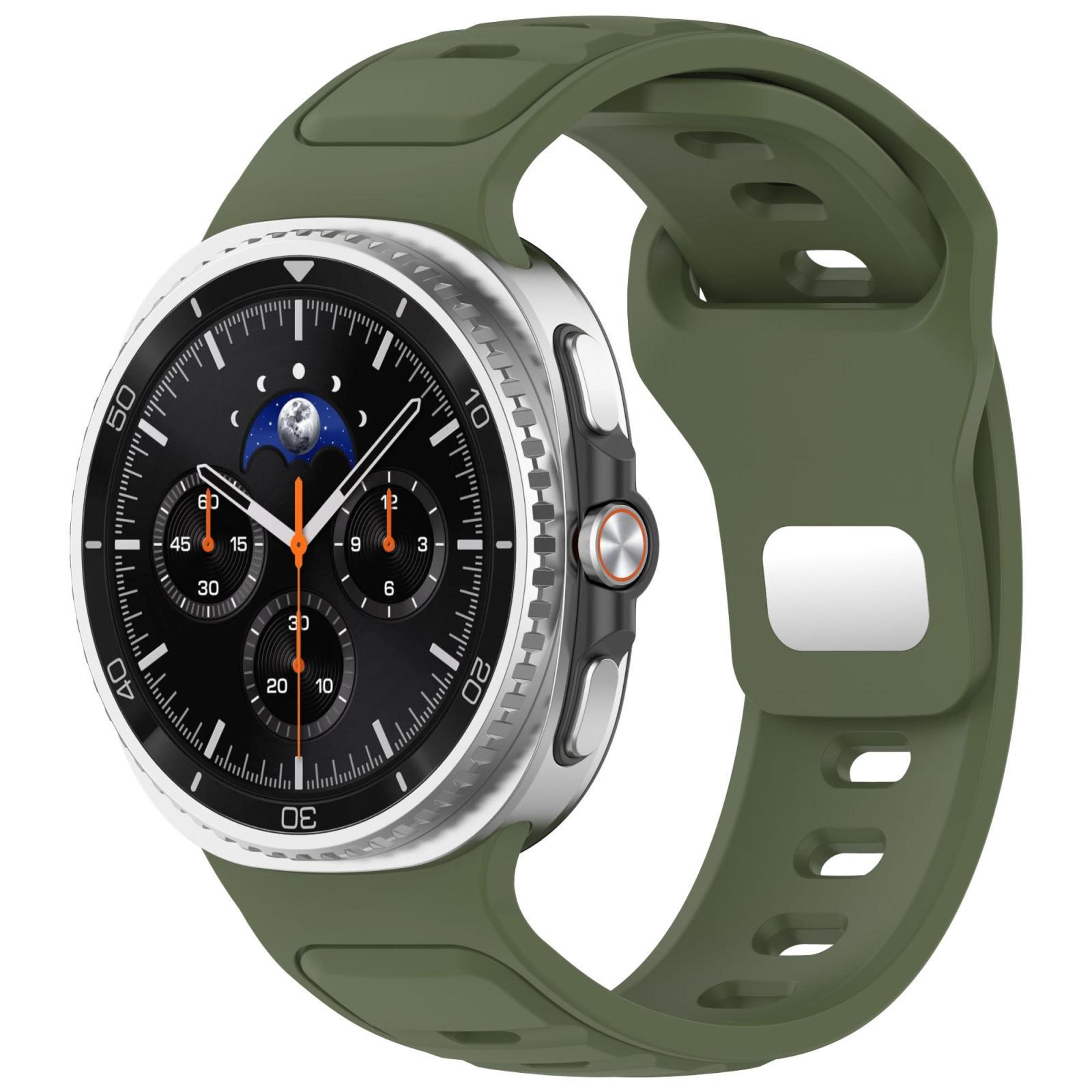 samsung galaxy watch 8 classic silicone watch band reverse buckle adjustable sport strap