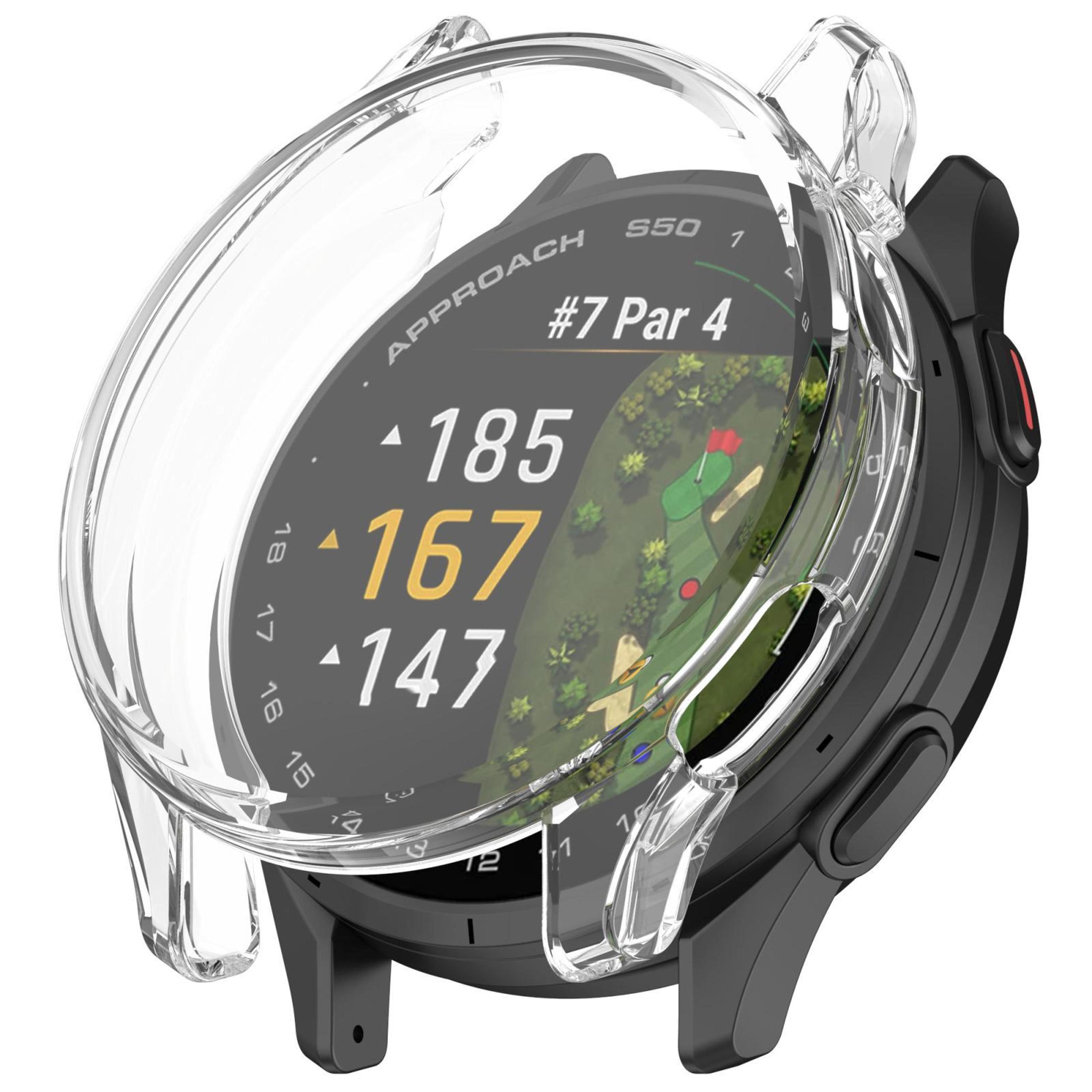 garmin approach s50 tpu watch case full coverage protective cover electroplated bumper