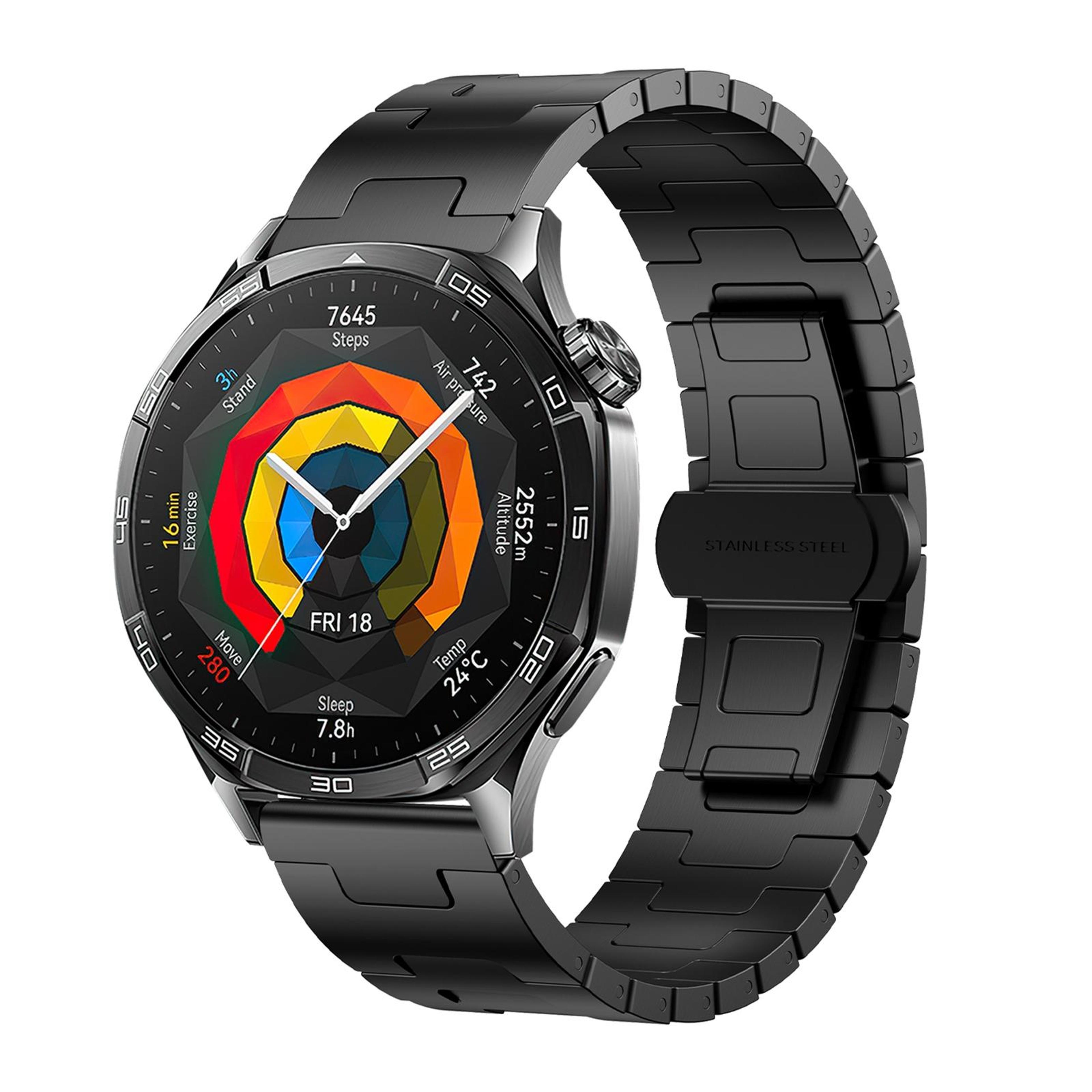 amazfit bip 5 gtr 4 gtr 3 titanium watch band 22mm metal replacement strap