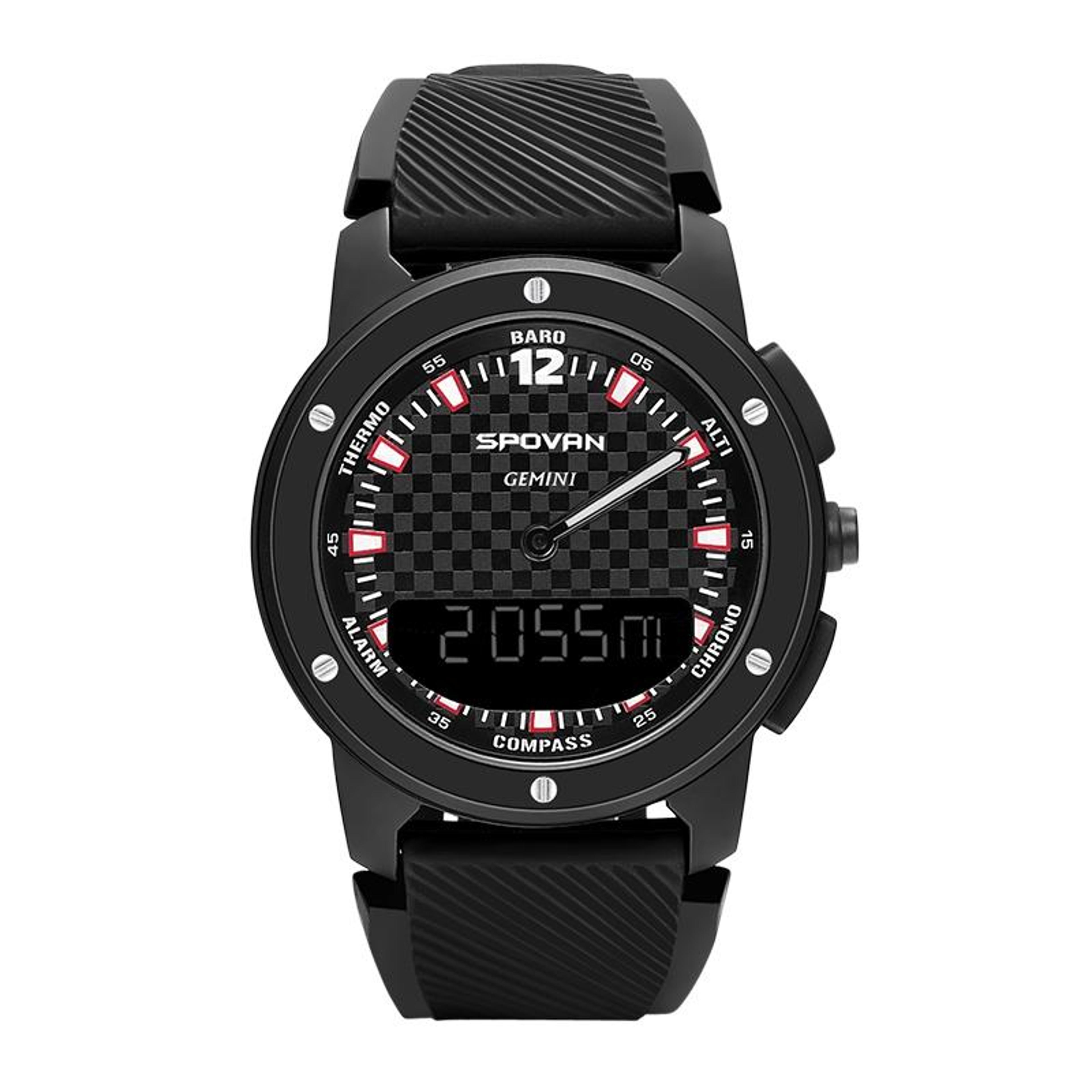 spovan gemini outdoor sports watch altimeter barometer waterproof adventure watch