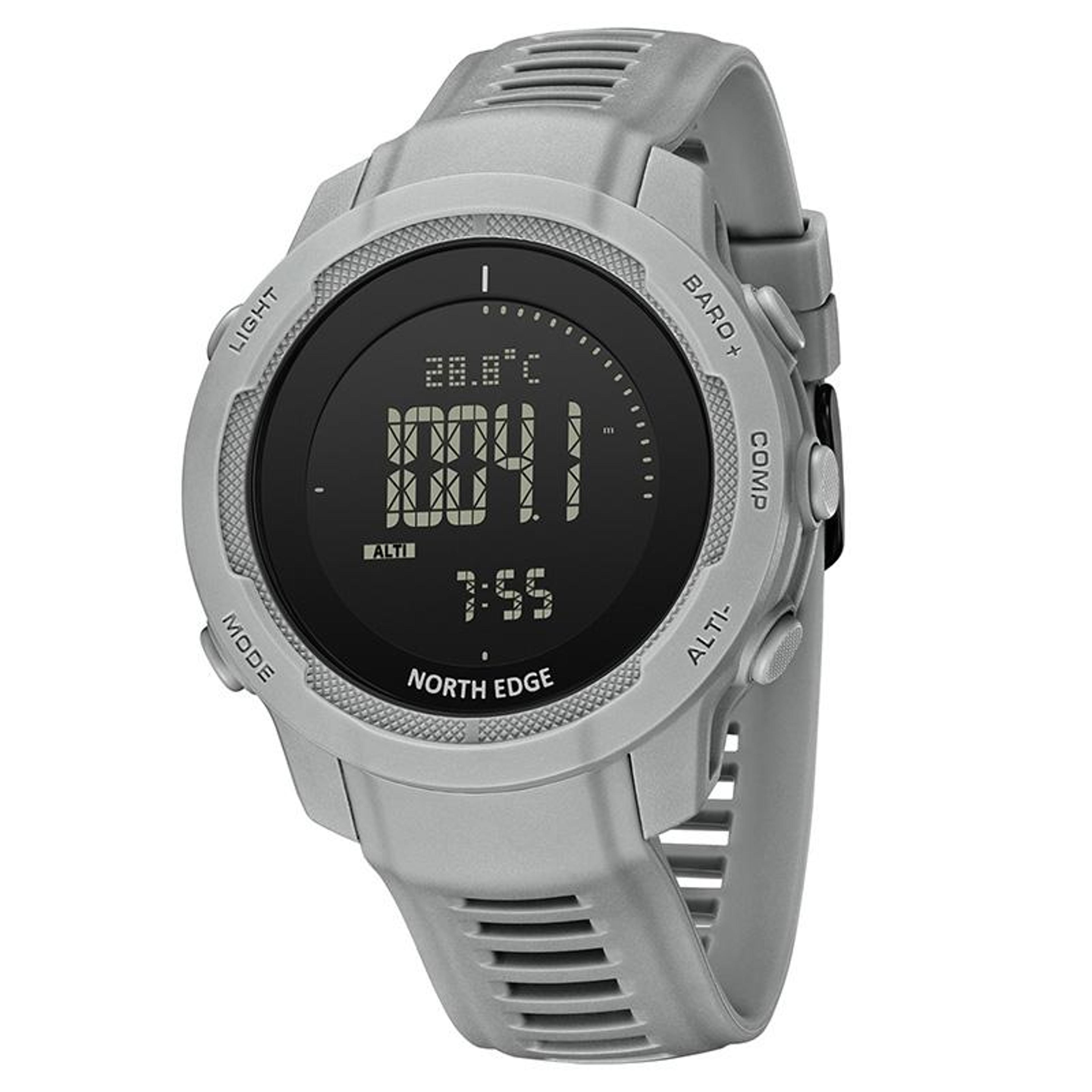 north edge vertico outdoor sports watch carbon fiber digital hiking watch with altimeter compass