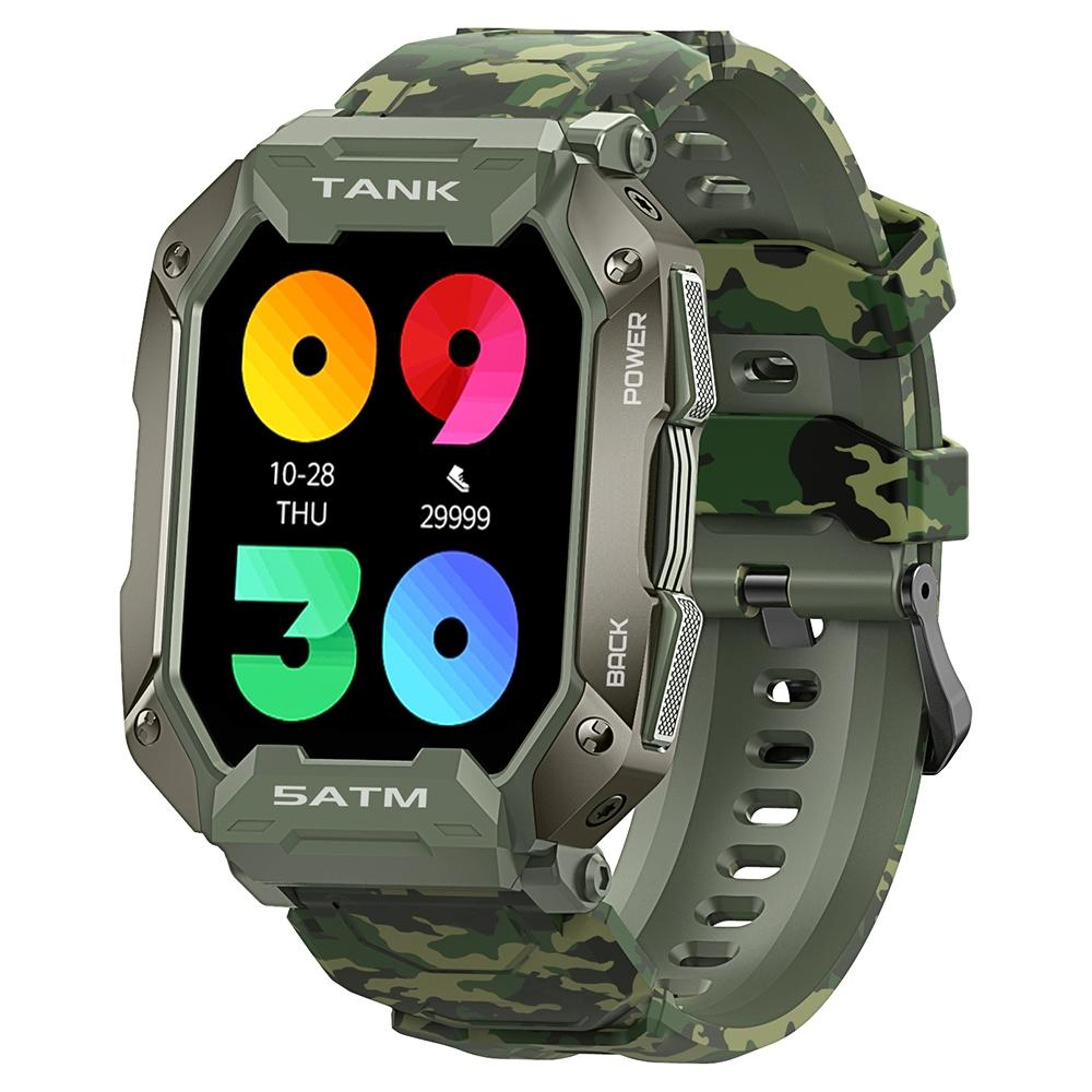 tank m1 smart watch 1.72 inch fitness tracker watch with heart rate sleep monitor