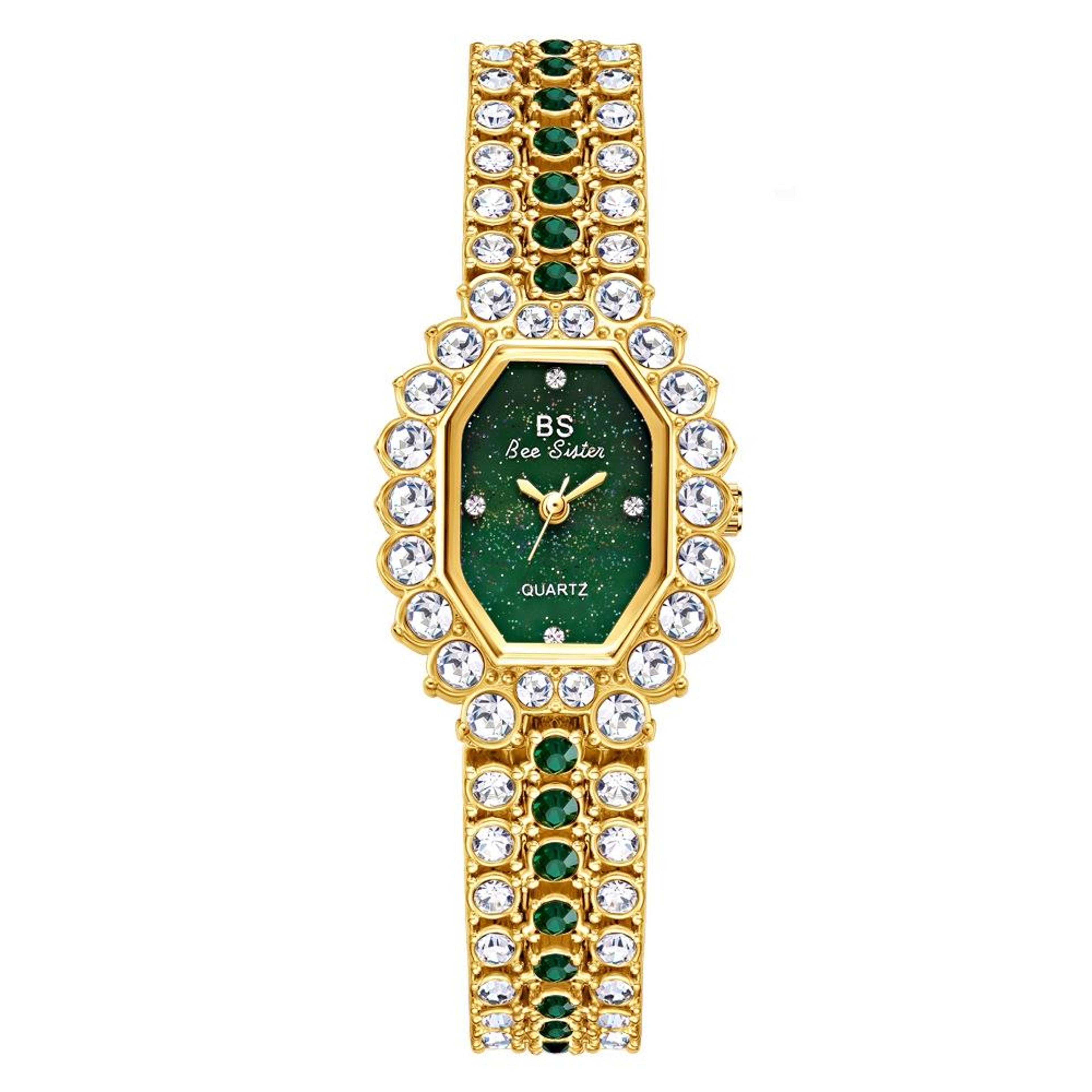 bs bee sister fa1581 diamond women watch luxury quartz watch glitter bracelet wristwatch