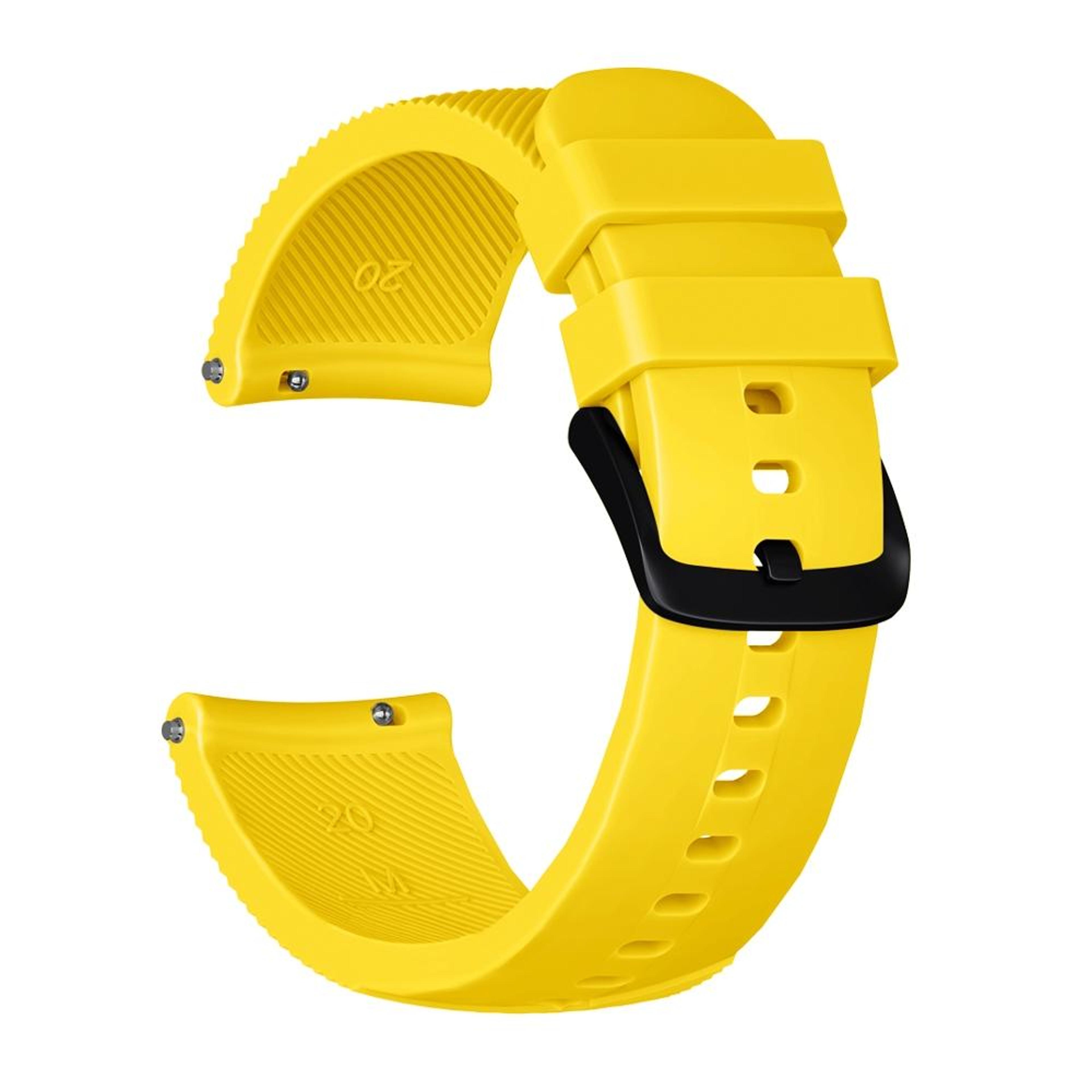 crazy horse silicone watch band for huami amazfit bip lite 20mm soft replacement strap
