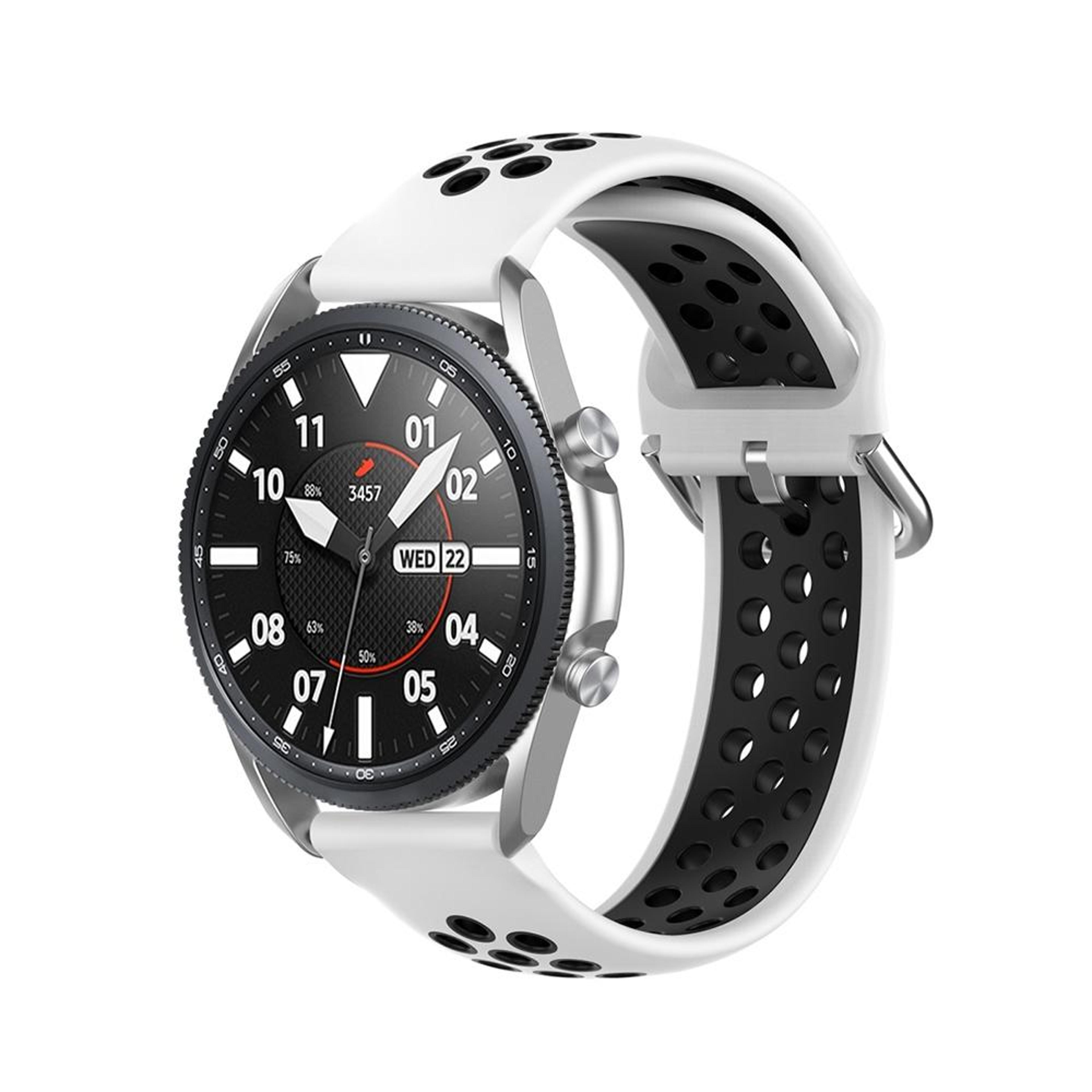 samsung galaxy watch 3 45mm silicone watch band 22mm soft replacement strap for smartwatches