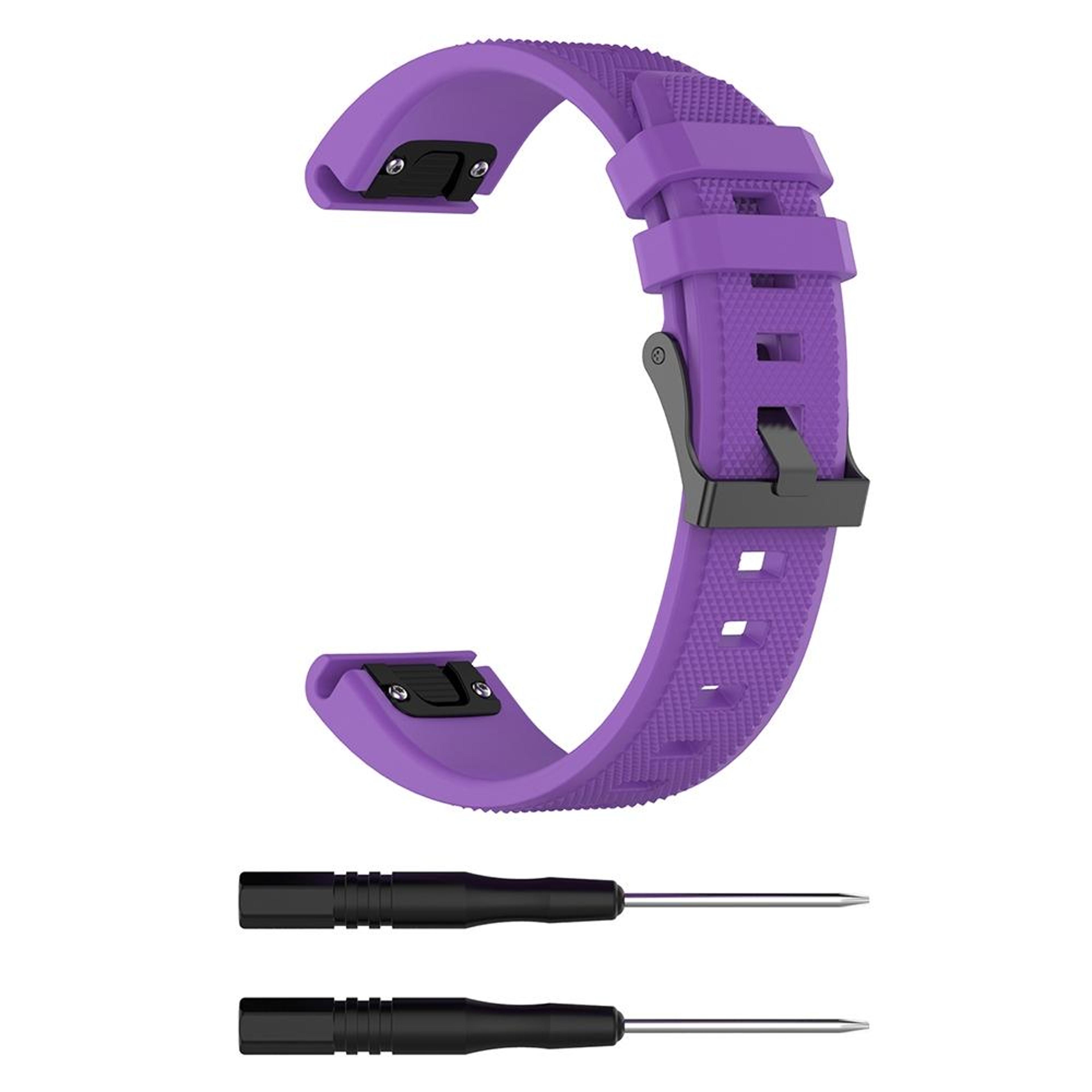 garmin fenix 5 22mm silicone watch band soft adjustable replacement strap for garmin smartwatches