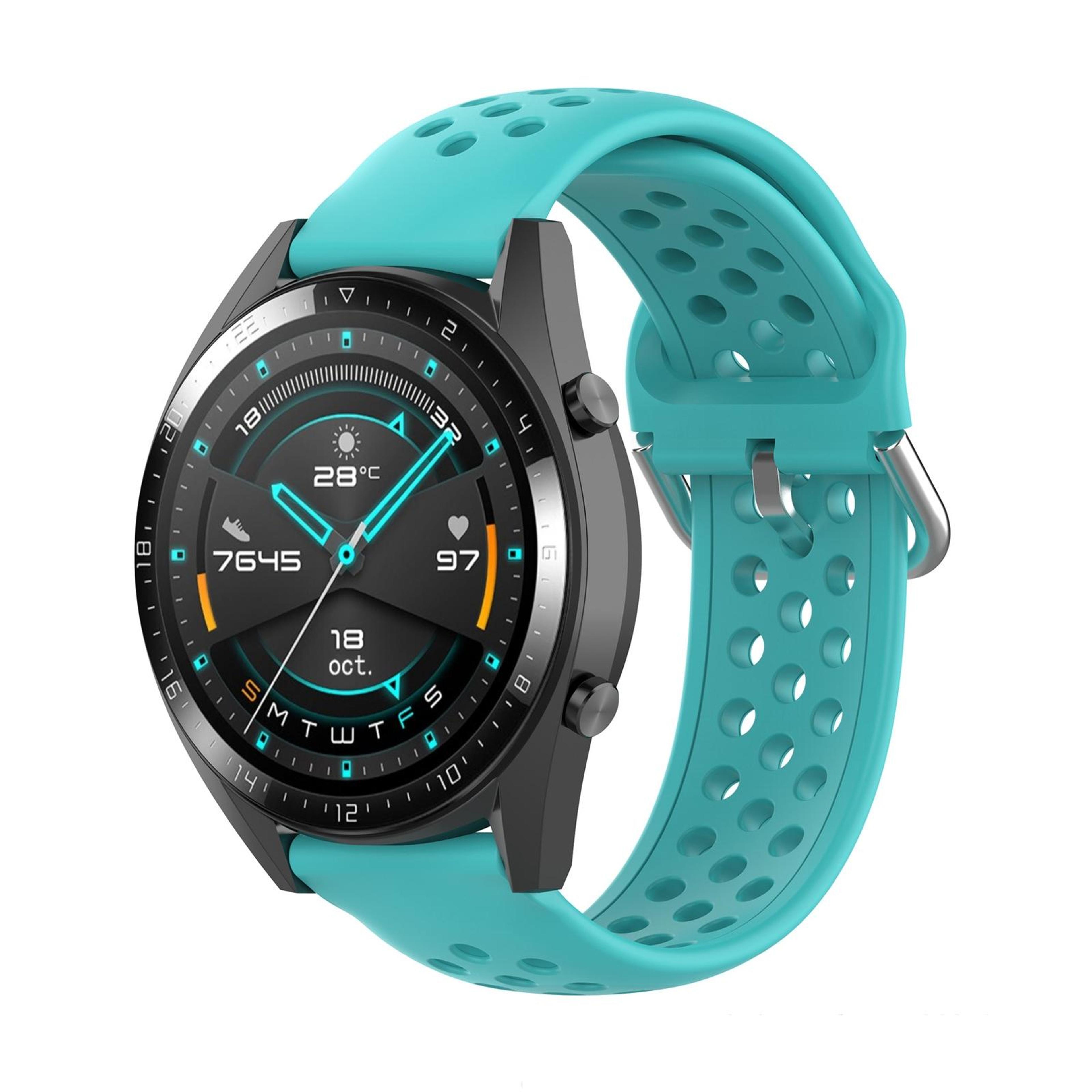 huawei watch gt gt2 22mm sport watch band soft silicone watch strap with secure clasp