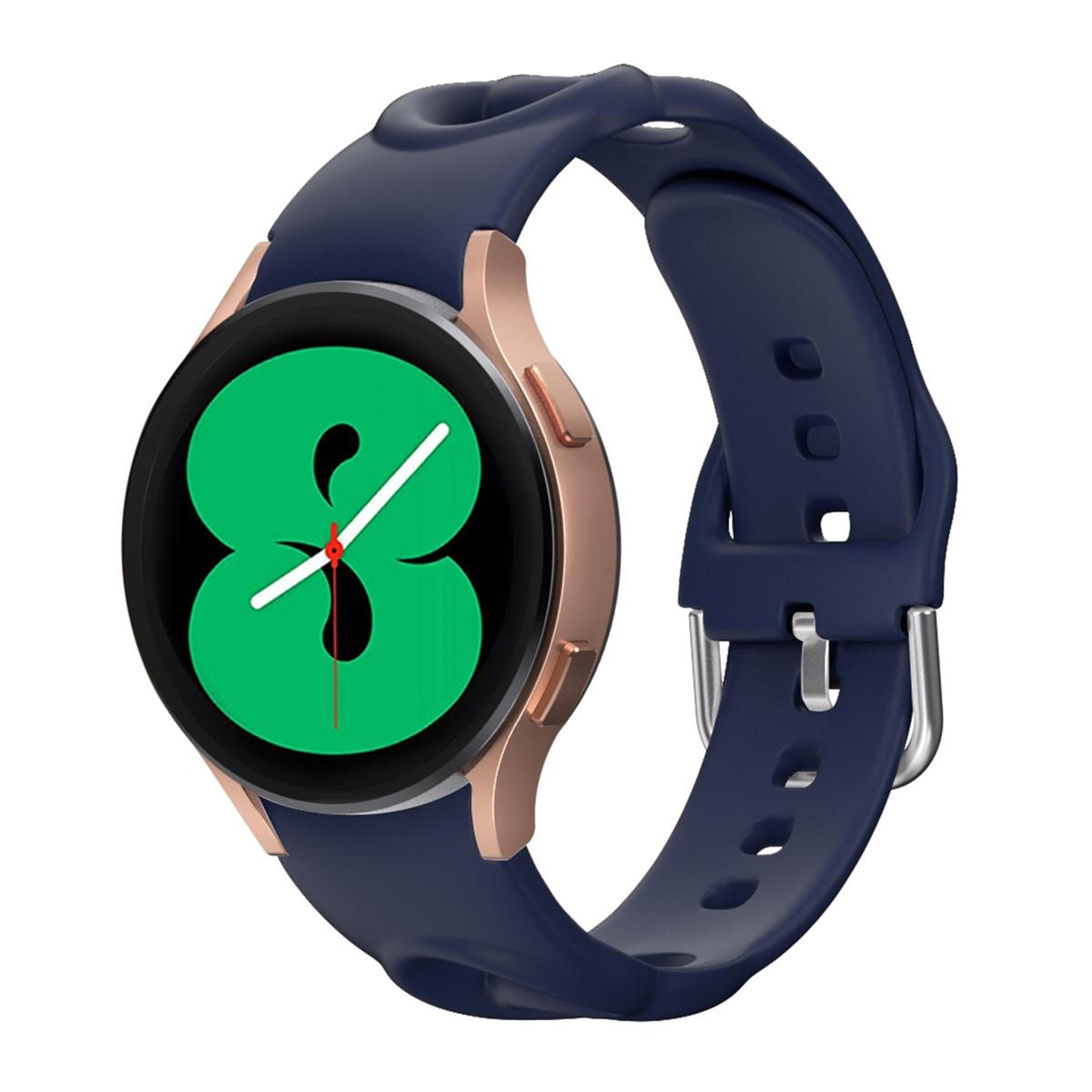 samsung galaxy watch 4 classic silicone watch band hollow double circle replacement strap