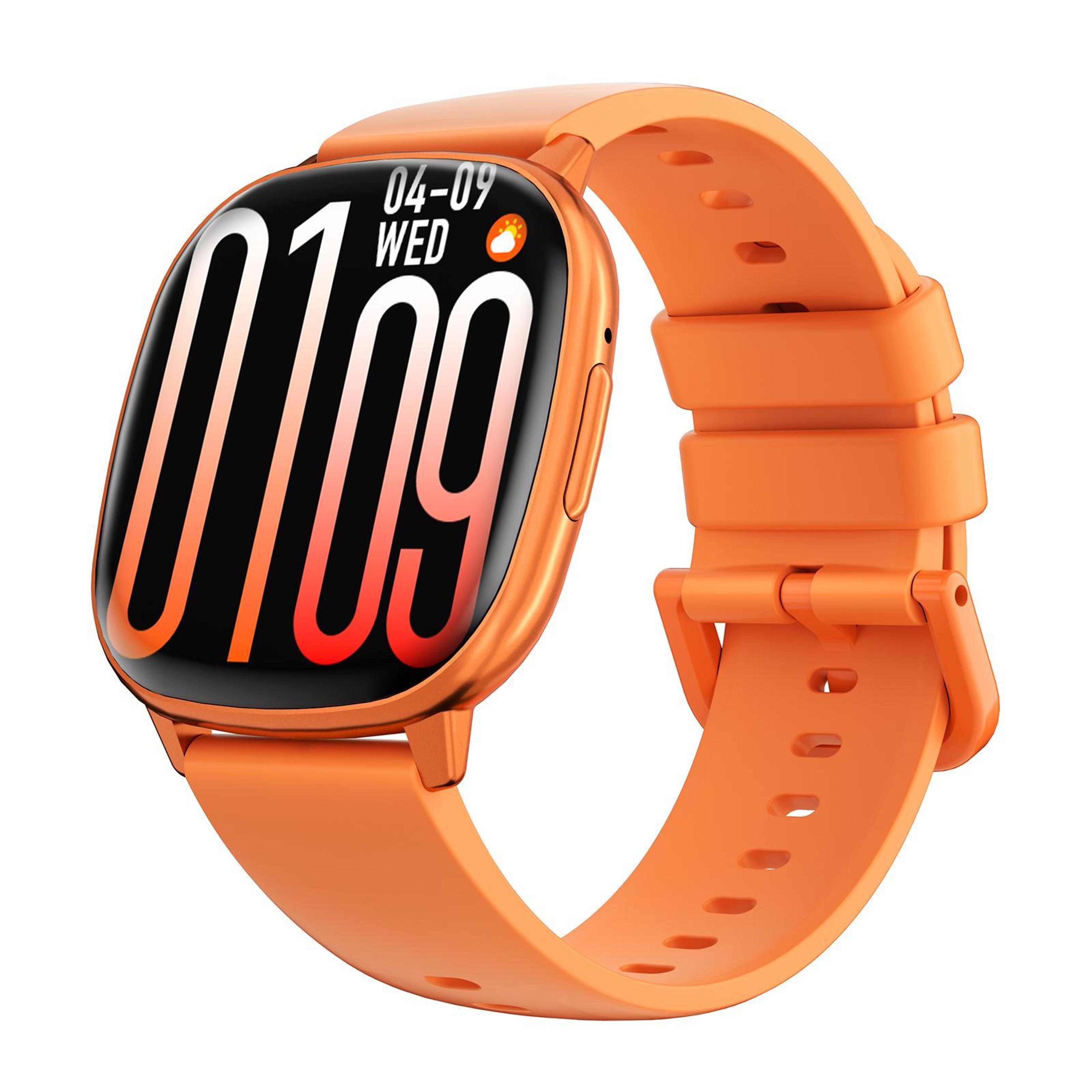 hd17 air amoled smart watch 1.73 inch ultra thin fitness smartwatch with bluetooth calling