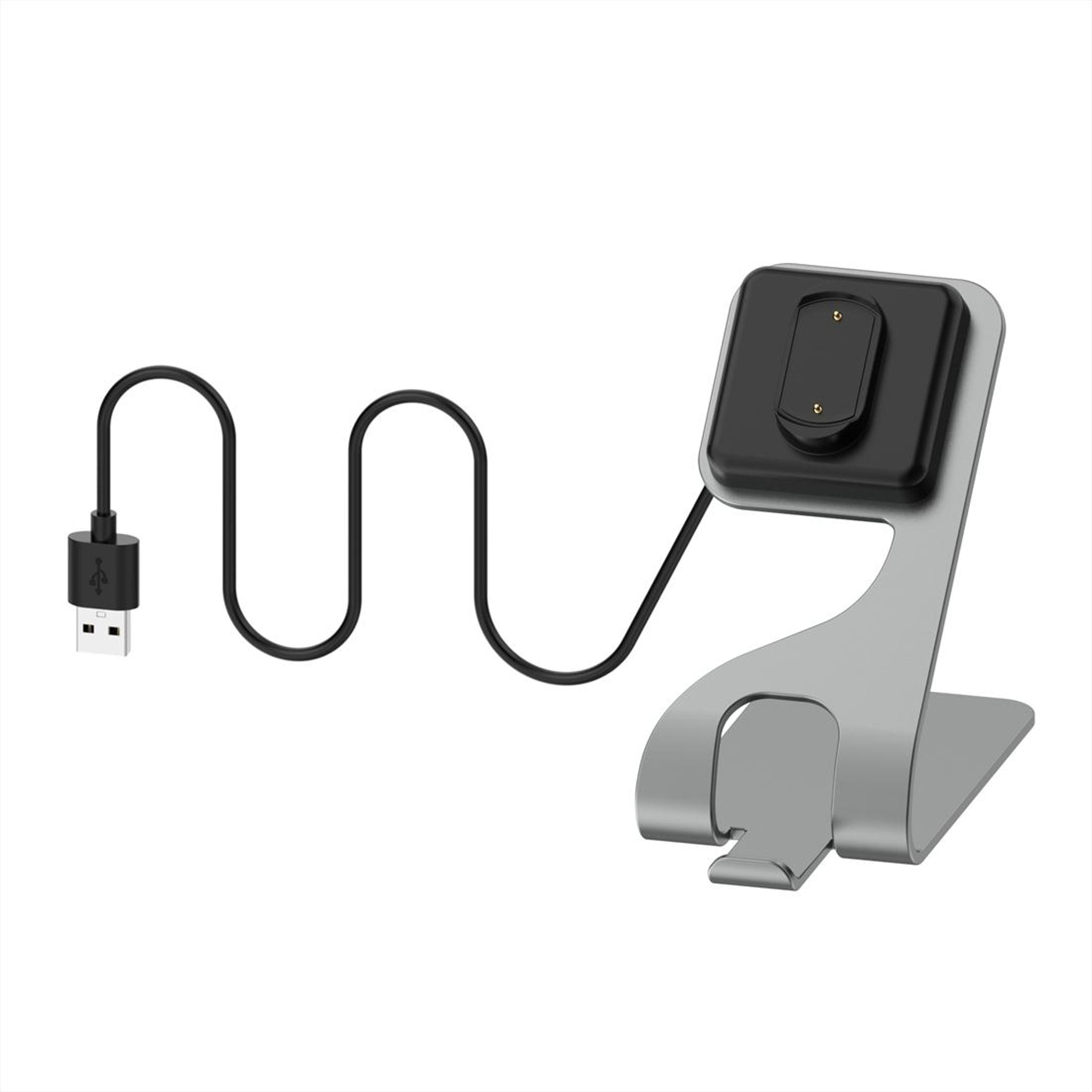 rotatable metal smartwatch charger dock for amazfit t rex ultra