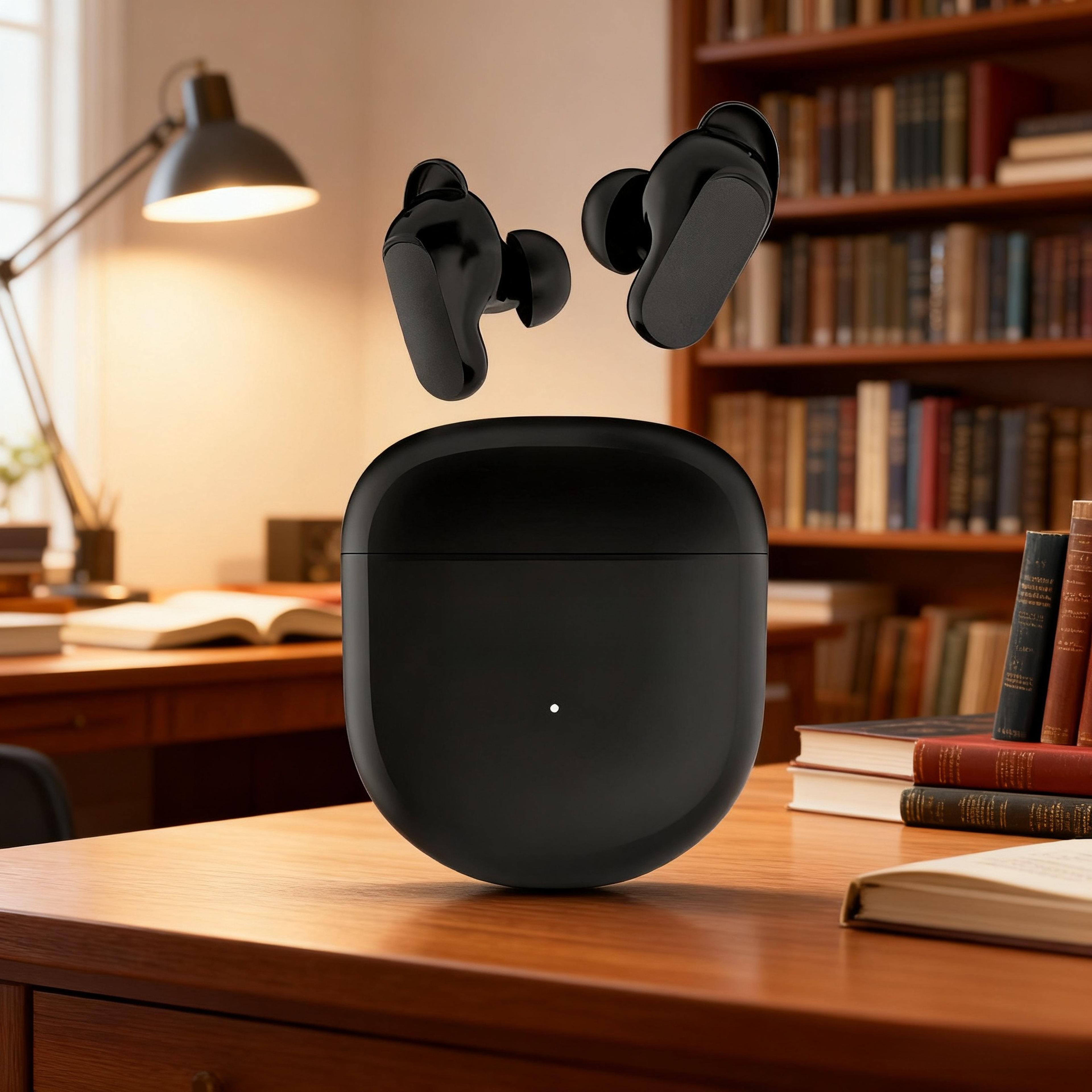 active noise cancellation new quietvcomfort earbuds, bluetooth in-ear headphones, high-volume model