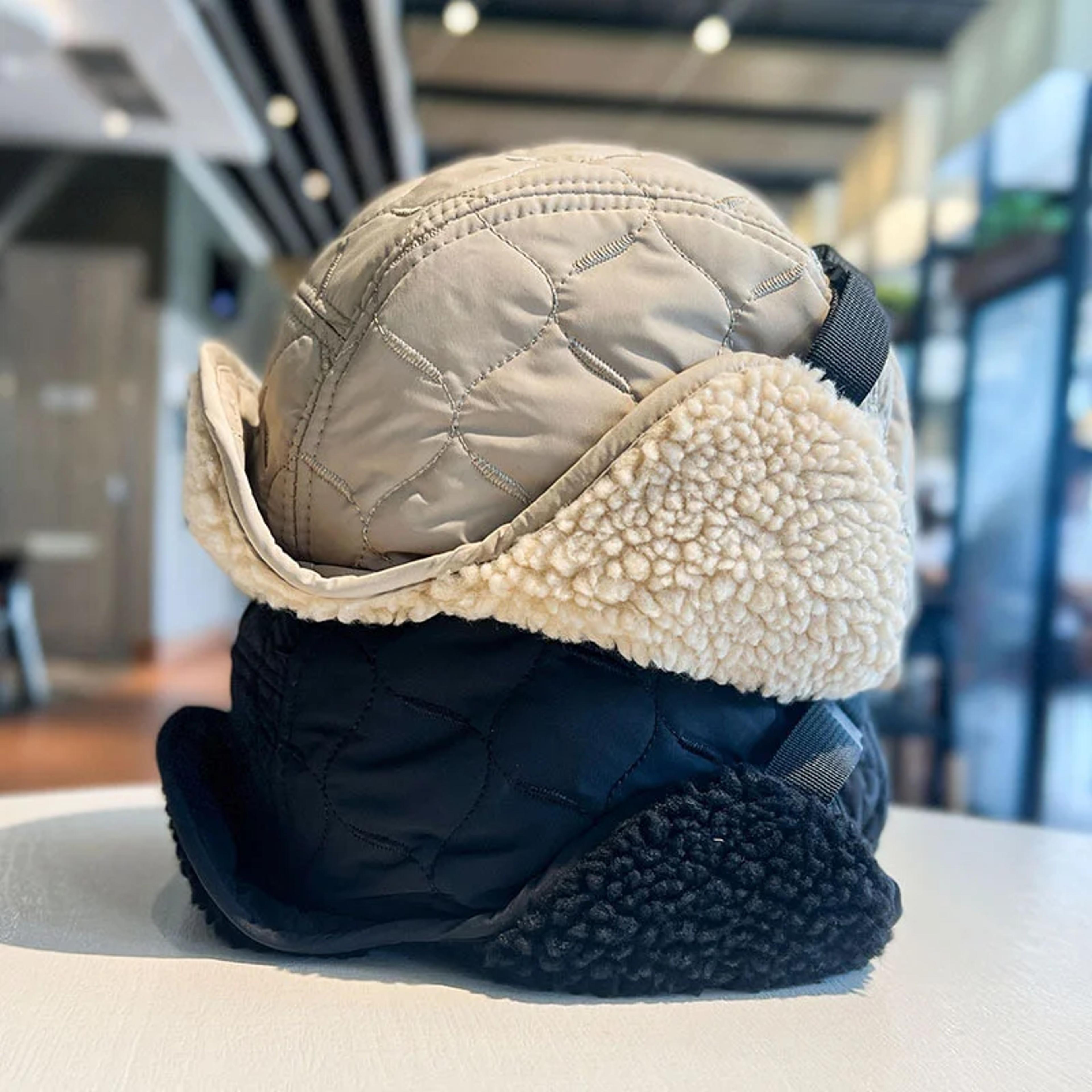 warm reversible ski hat, winter men women trapper bomber cap, waterproof earflap aviator trooper protector
