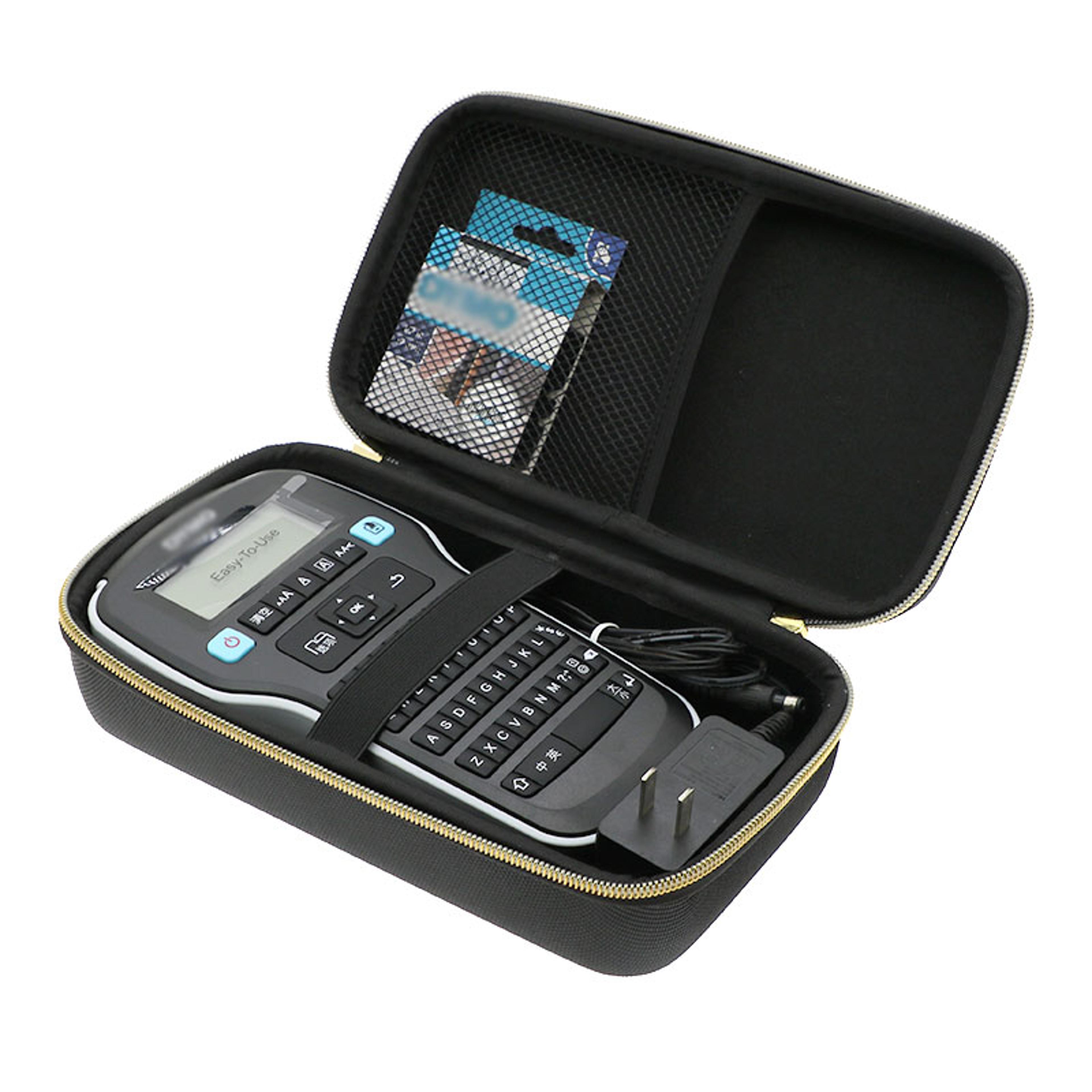 storage bag for dymo label printer, protection box, hard eva shell handbag case