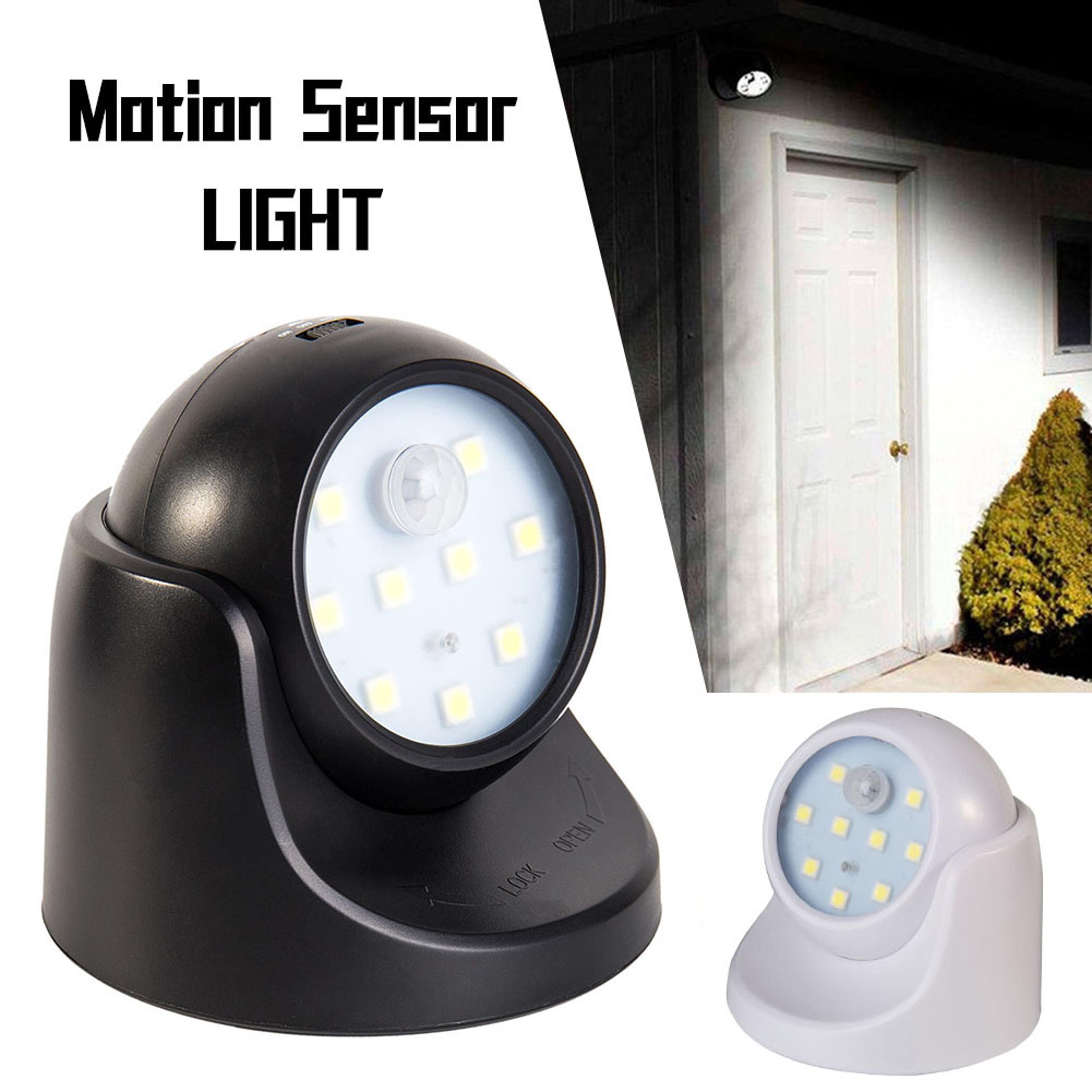 induction wall night light, energy-saving led lamp, portable 360-degree rotation porch light