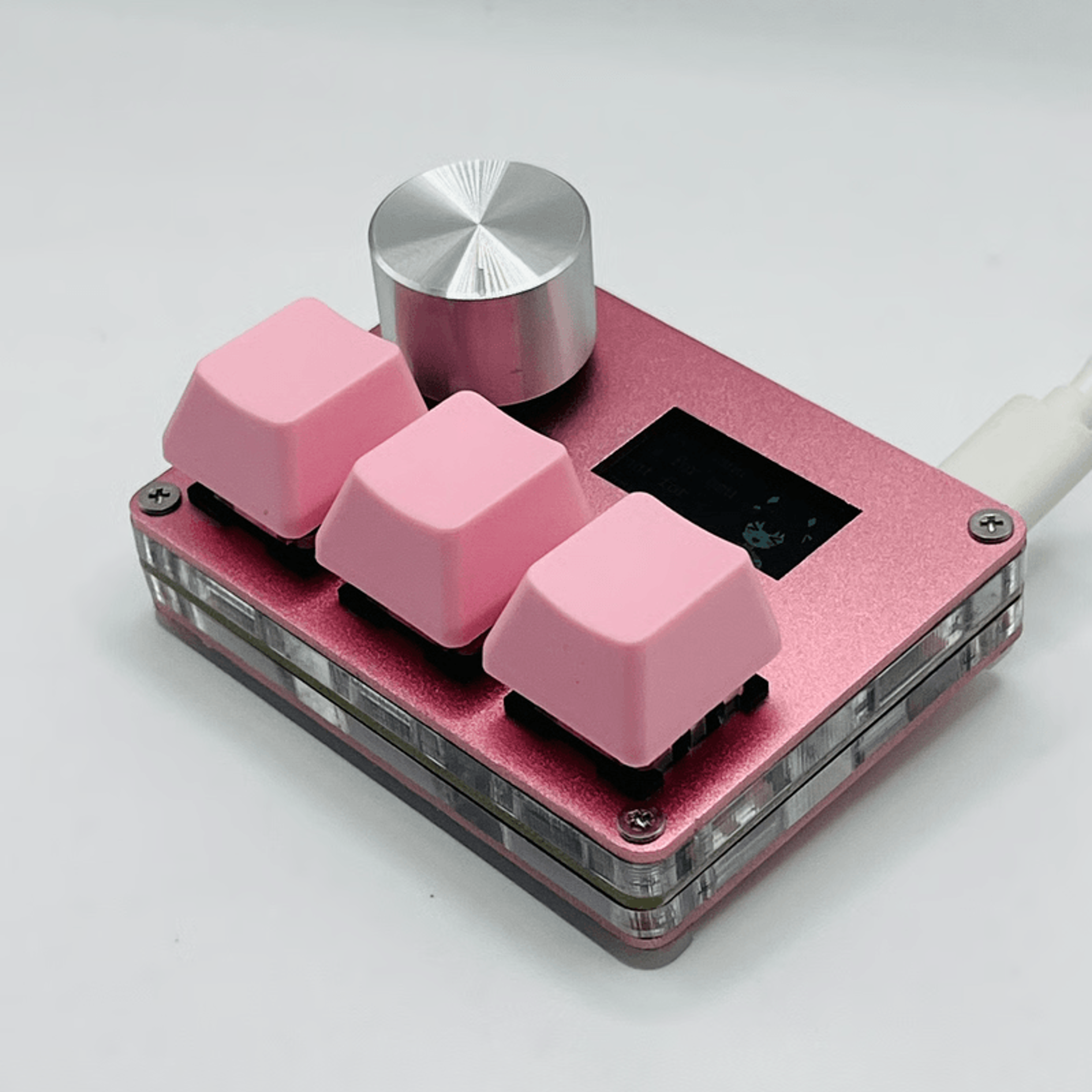 hall effect magnetic keyboard with knob – fast trigger input for gamers & creators