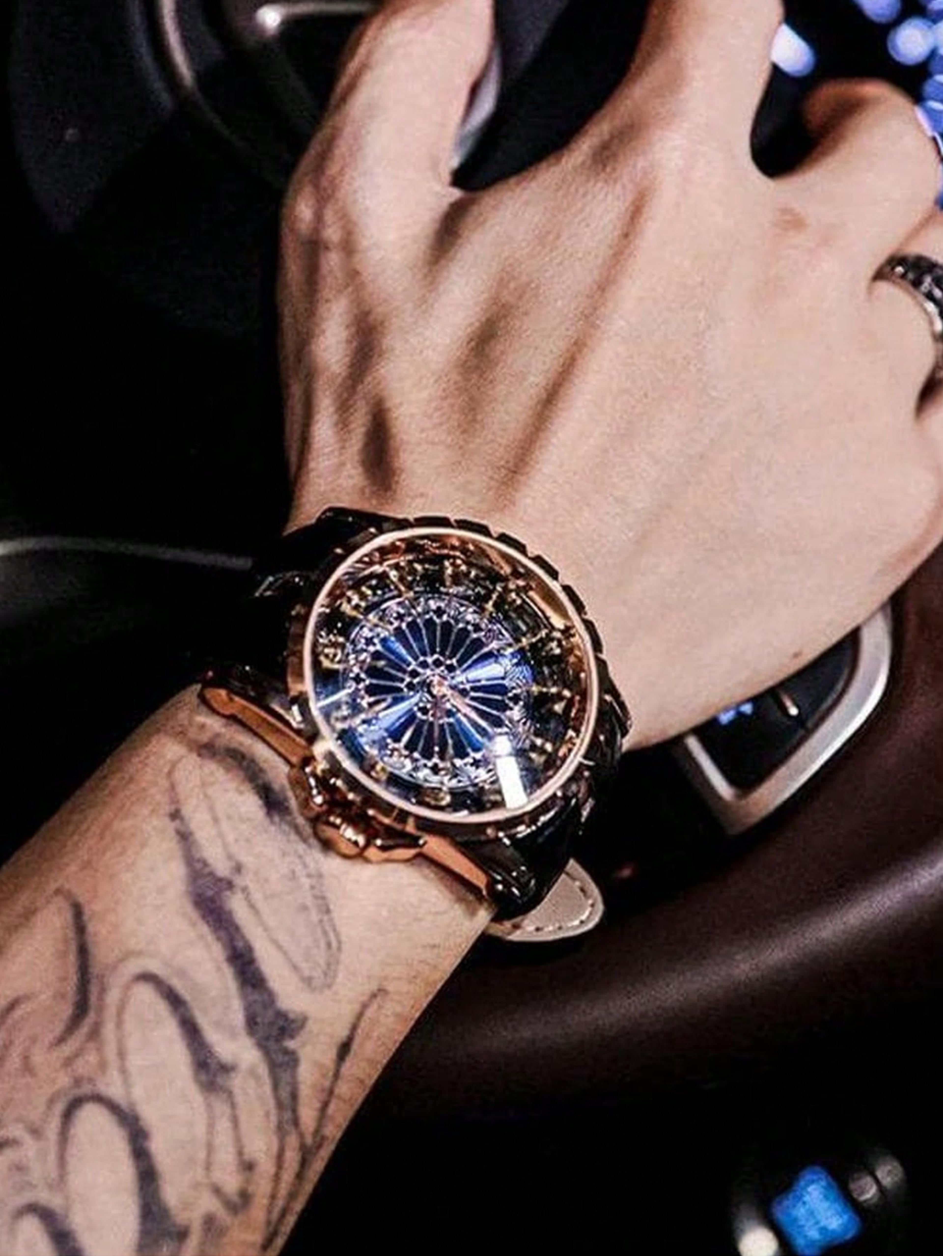 luxury personalized men watch, trendy quartz sports watch, large dial watch for men, new fashion wrist watches