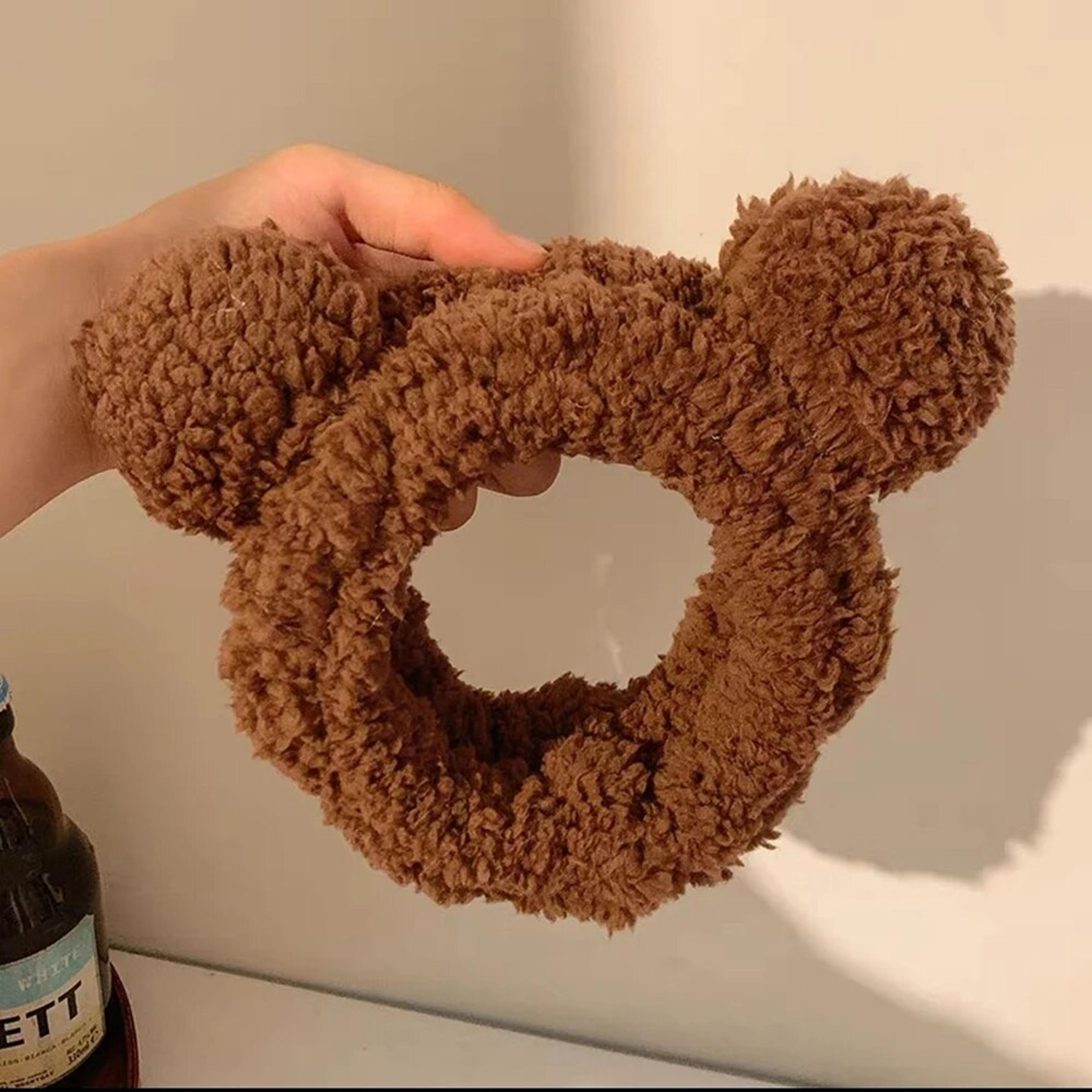 facial mask makeup headwear, anti slip hair band, cute bear hair band