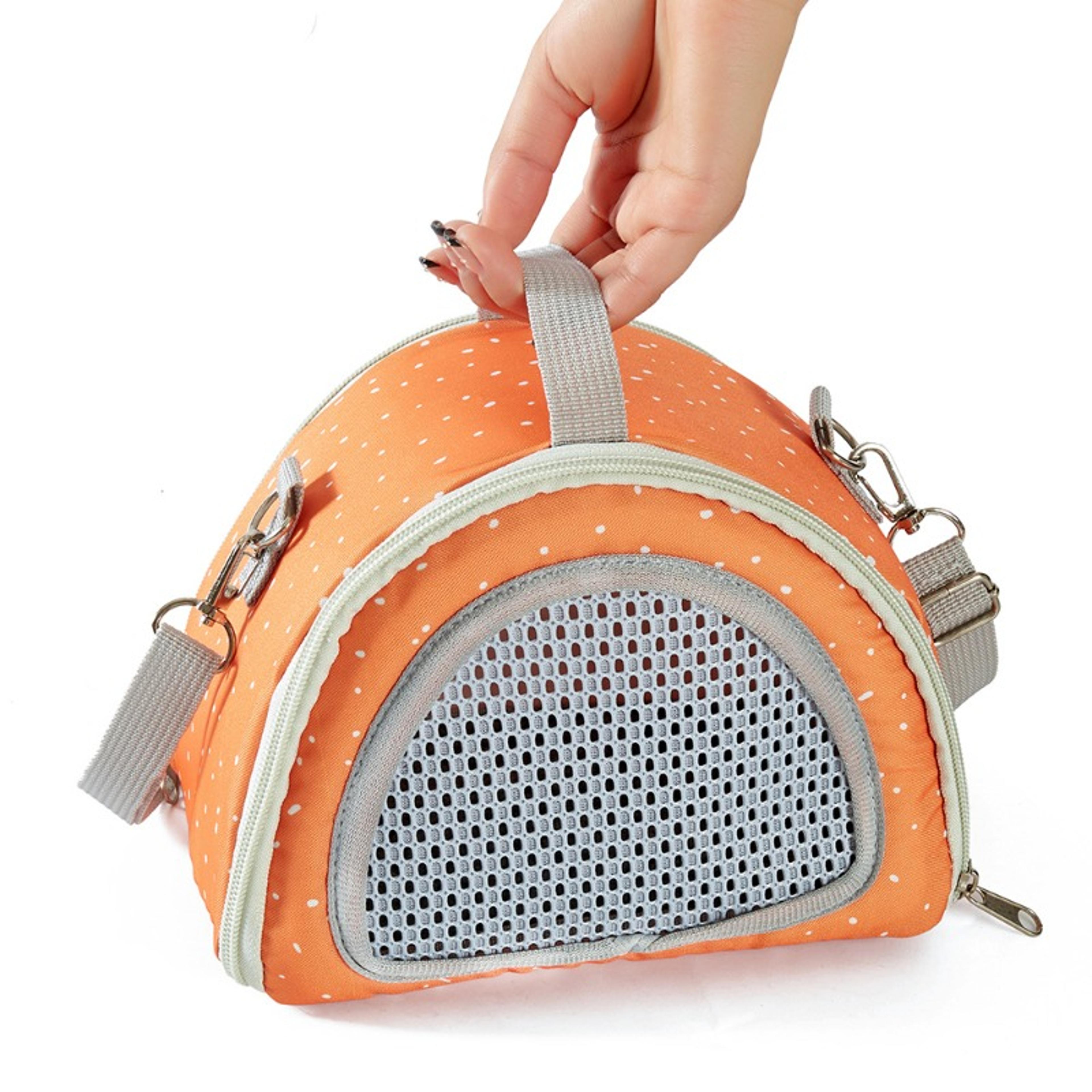 hedgehog hamster take out bag outdoor pet oblique straddle bag for squirrel, chicken, lizard