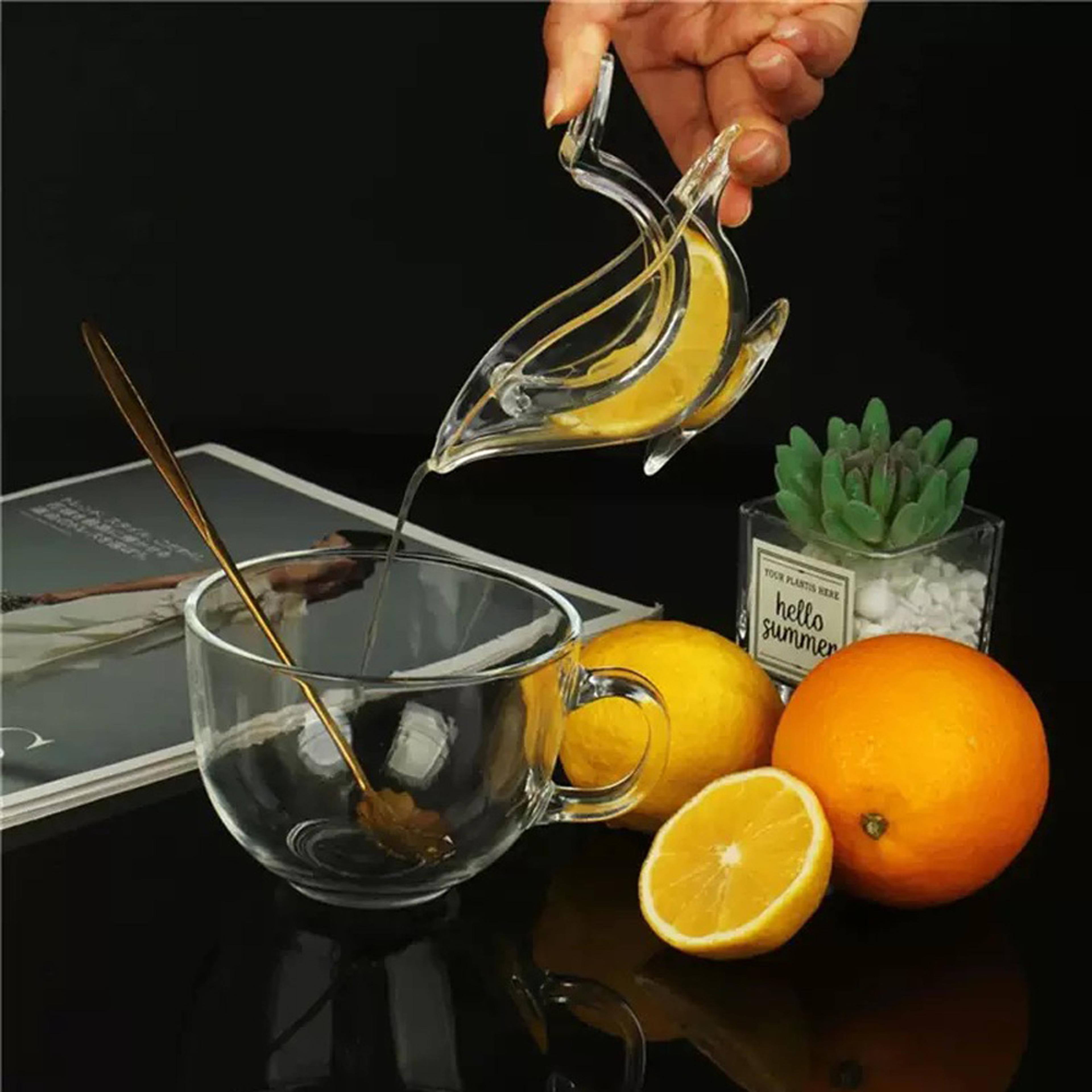 manual lemon juicer in bird shape, ideal for various fruit juices