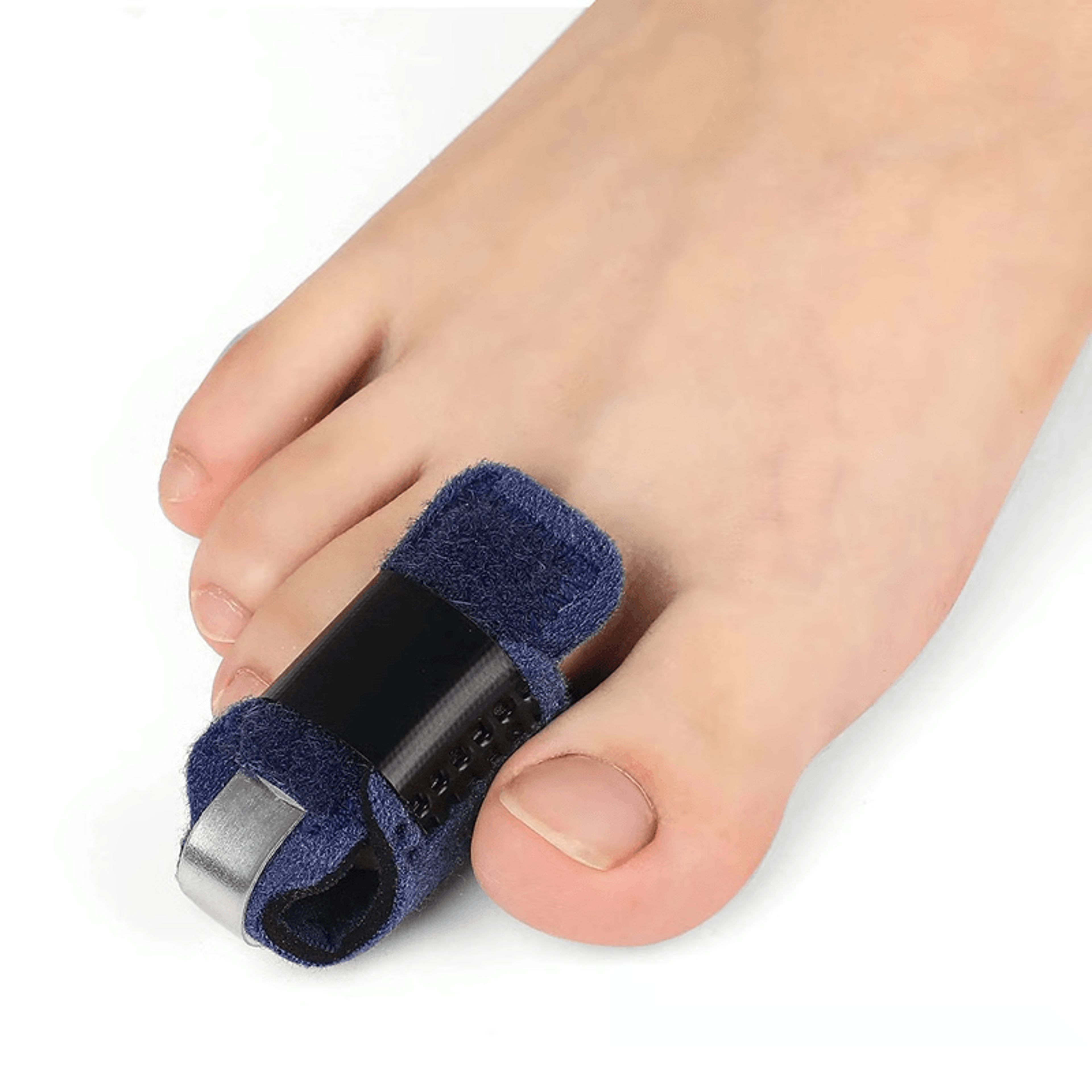 hammer toe straightener brace, gently aligns, protects & relieves foot pain daily