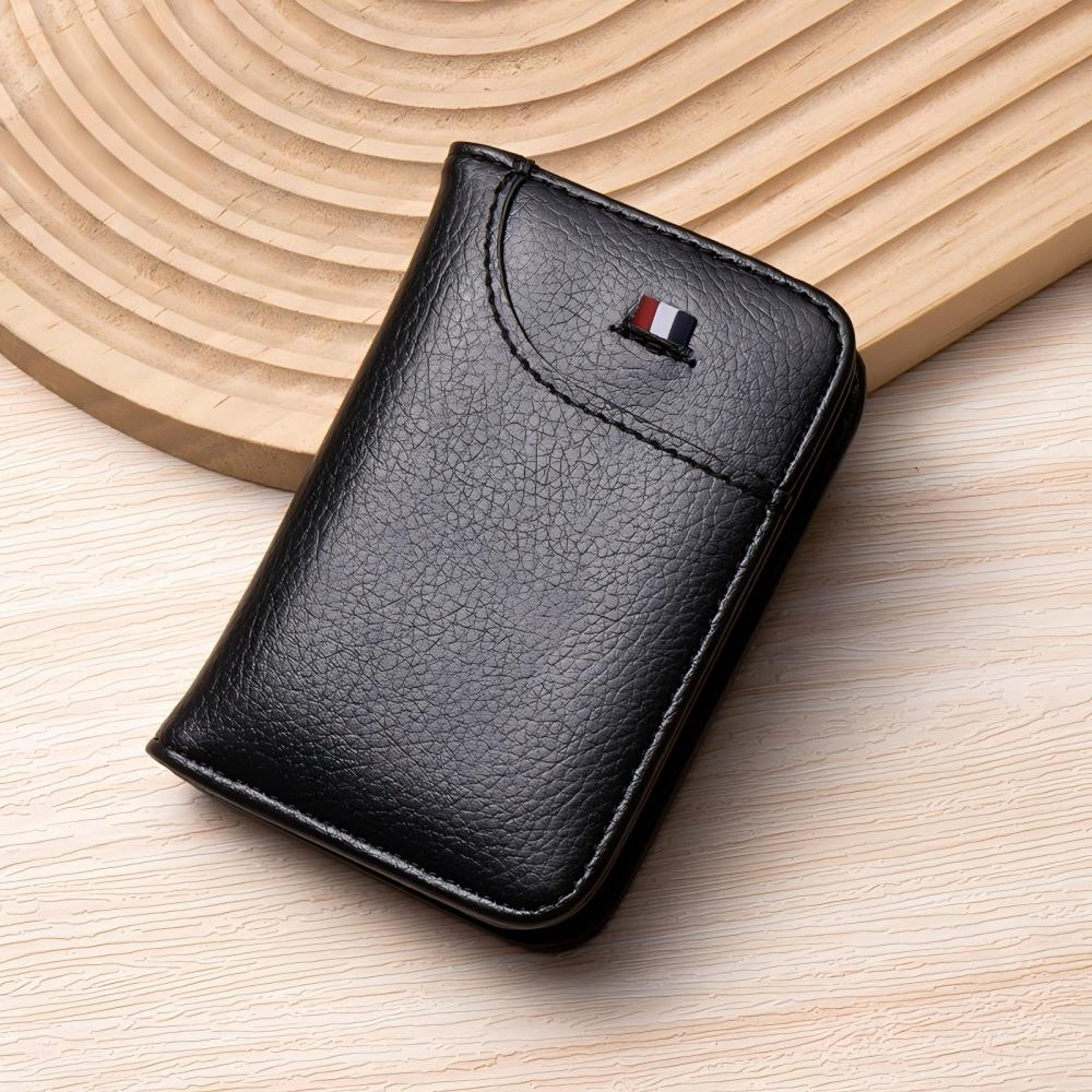 mini credit card wallet purse, portable super slim soft wallet, pu leather men wallet thin small short wallets