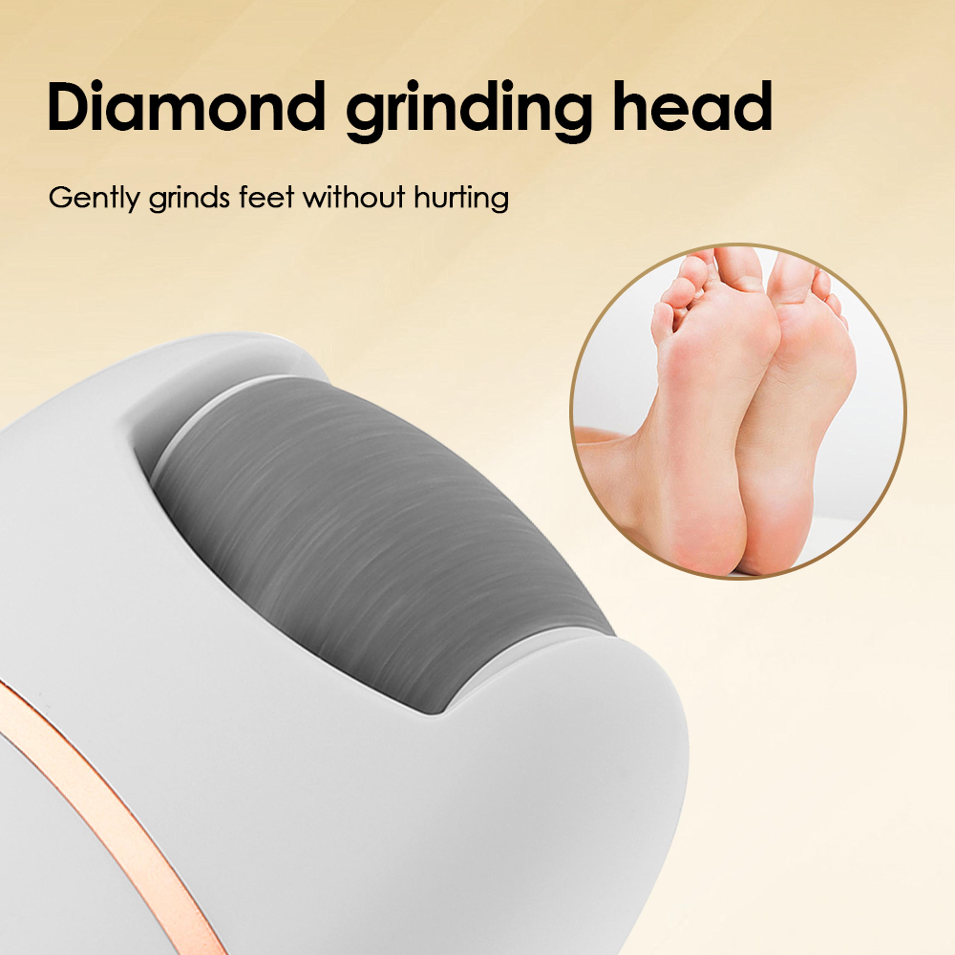 rechargeable foot care grinding pedicure tool for dead skin and callus removal