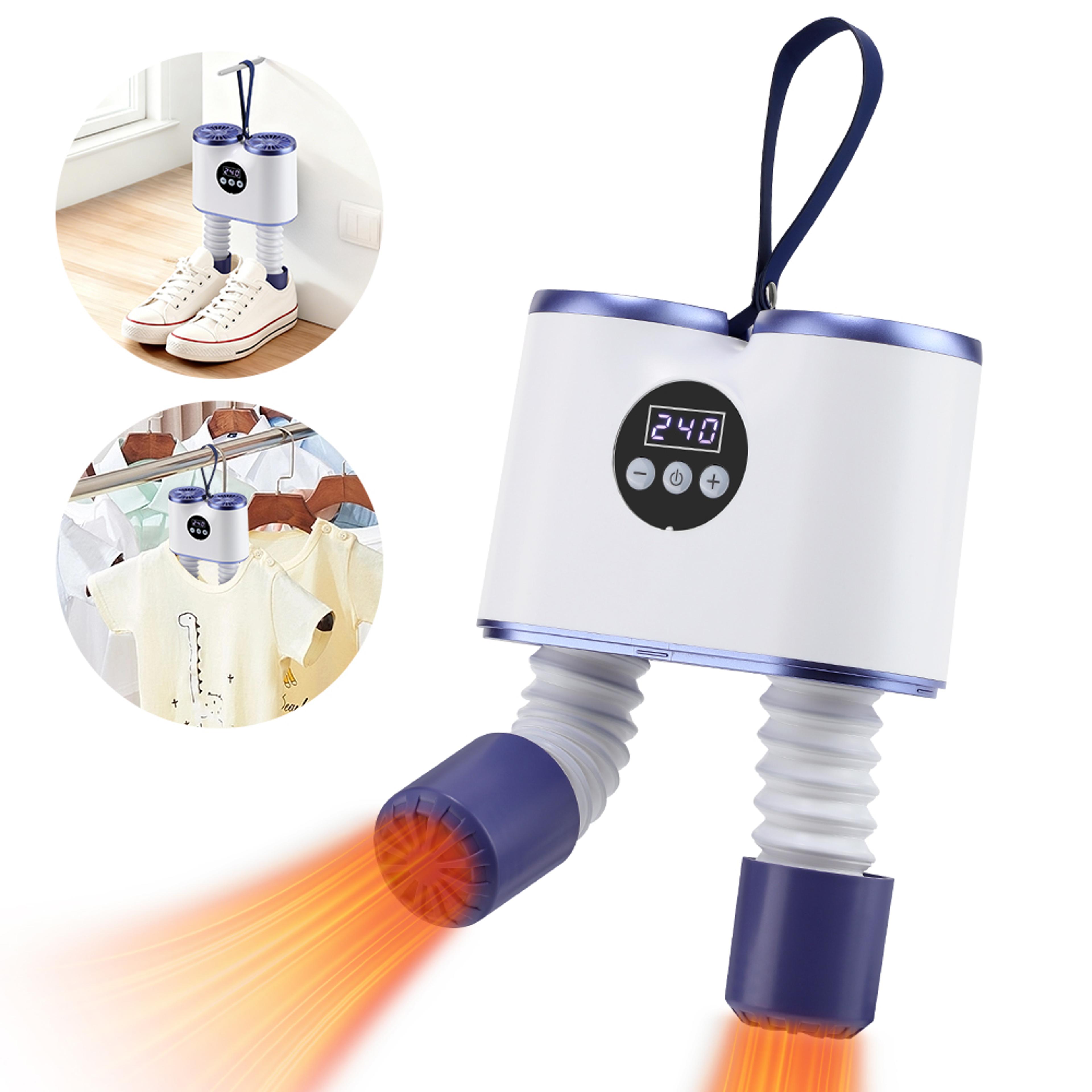 household shoe dryer, intelligent timer adjustable, quick drying sterilizing shoe warmer heater