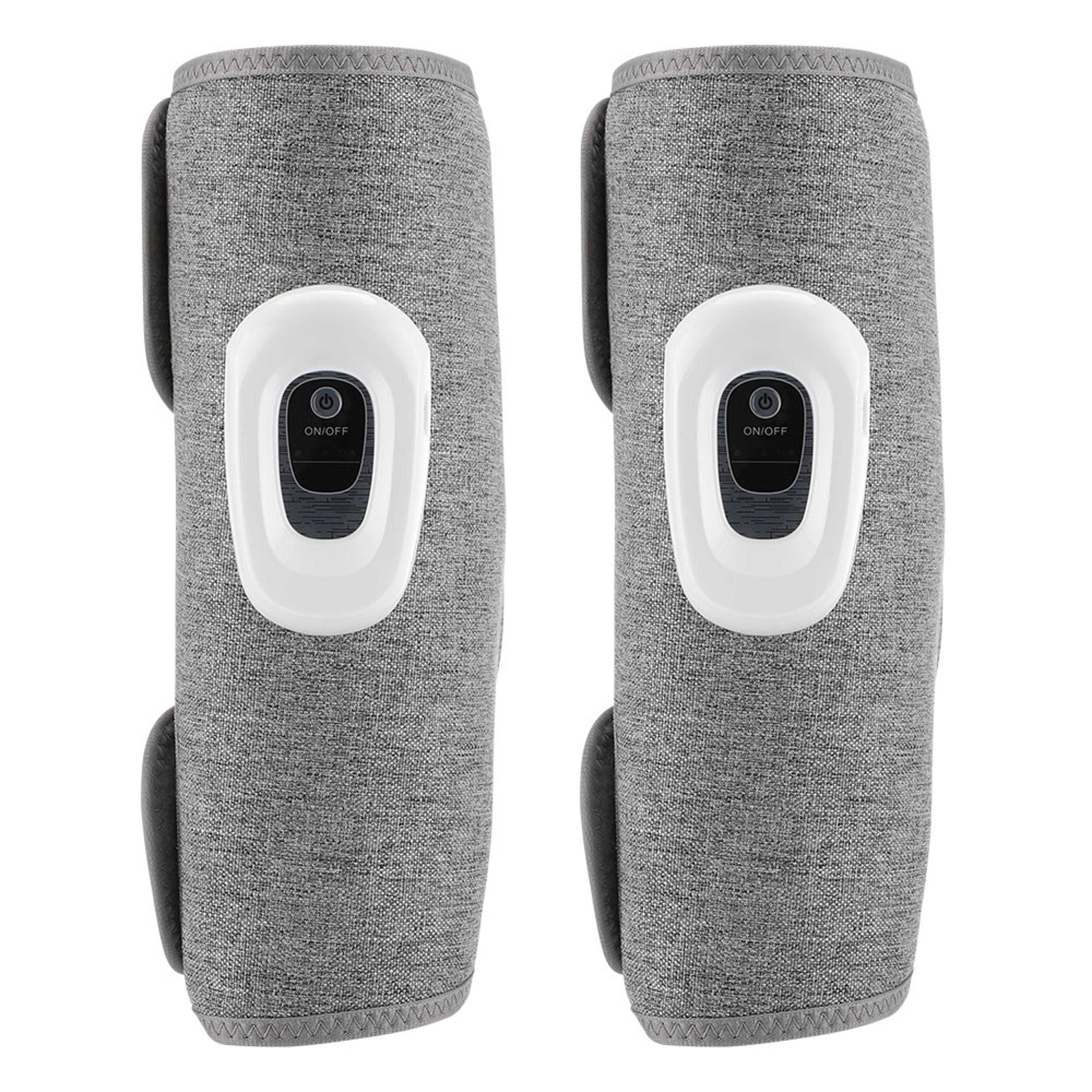air compression leg massager, wireless rechargeable calf and arm massager for muscle relaxation