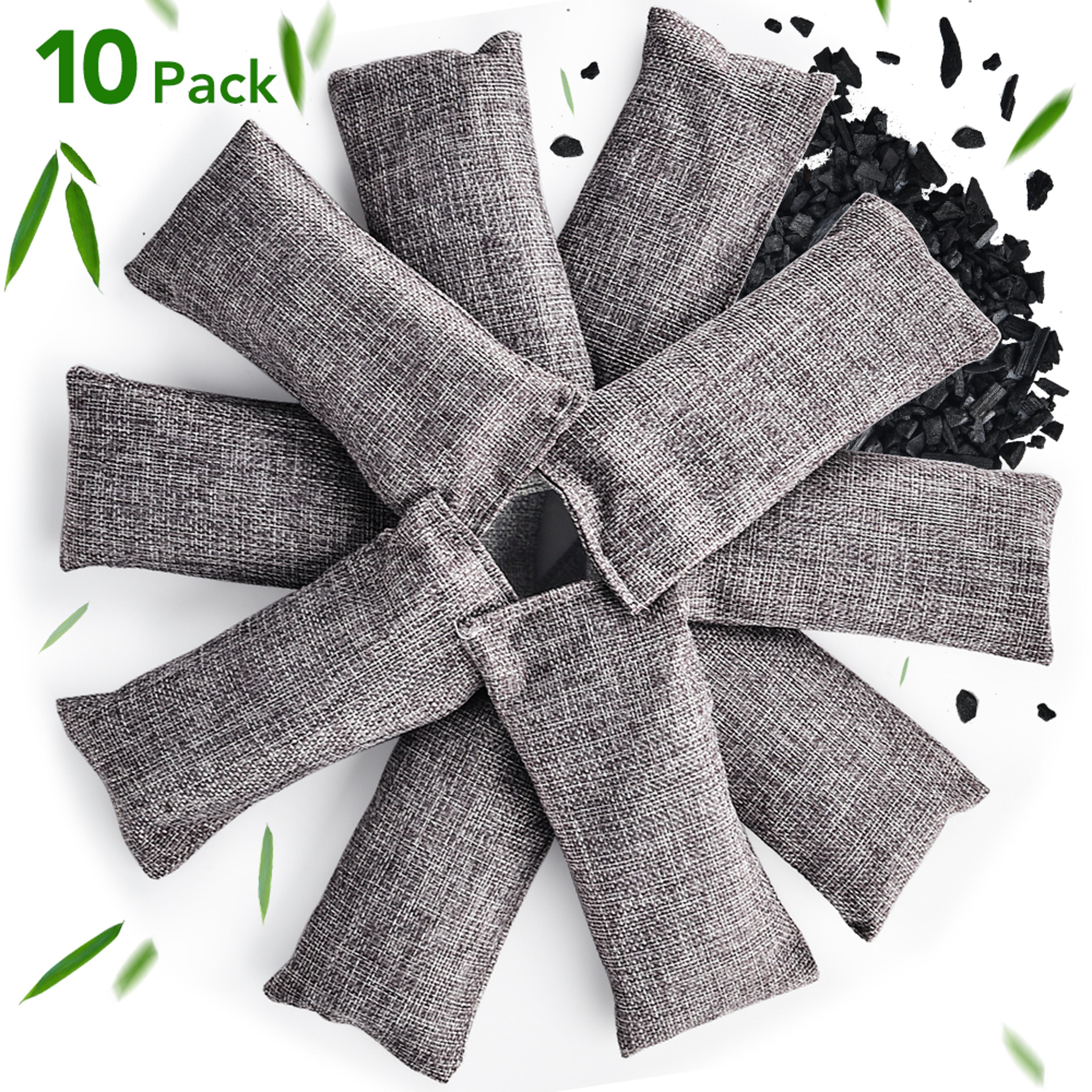activated charcoal odor absorber, bamboo charcoal bags for moisture, car, closet, shoes, air purifier