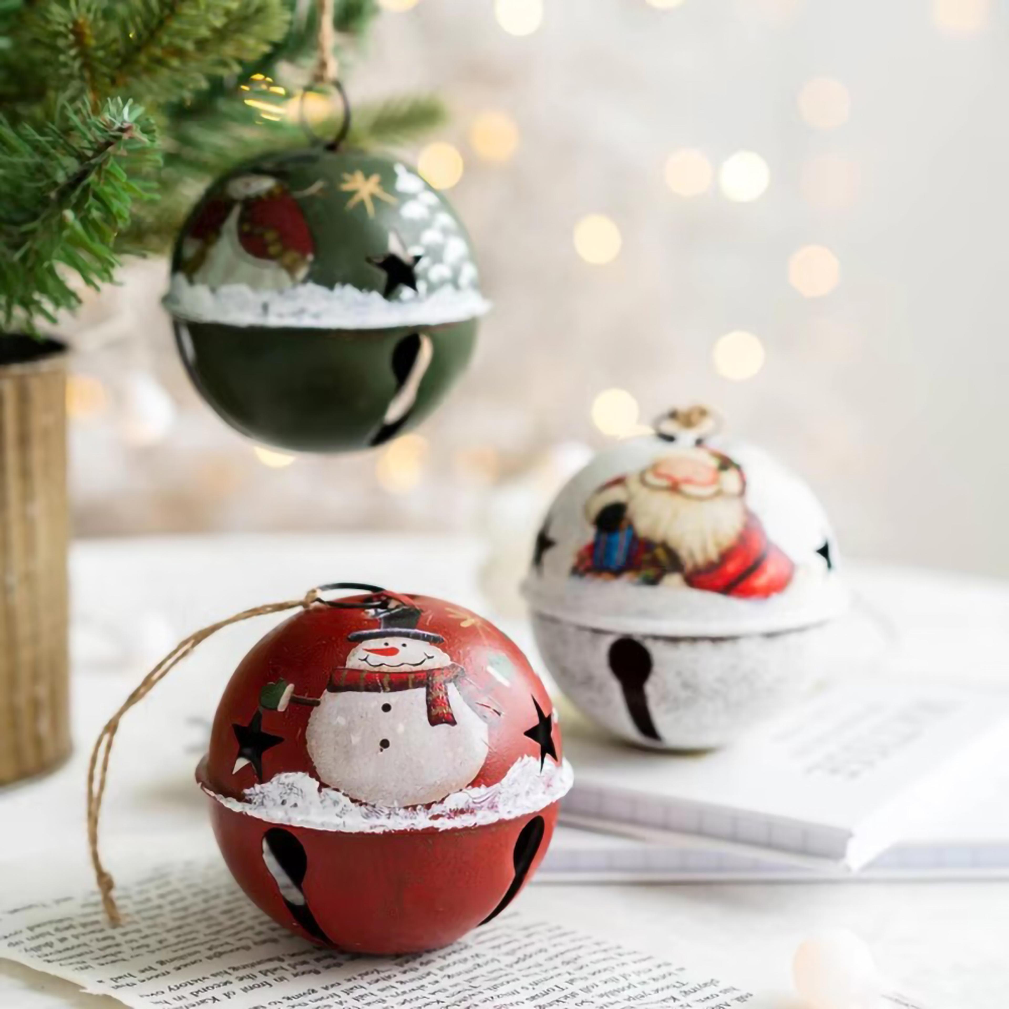 santa claus christmas tree pendant, snowman tree decorations, new christmas pendants for holiday party