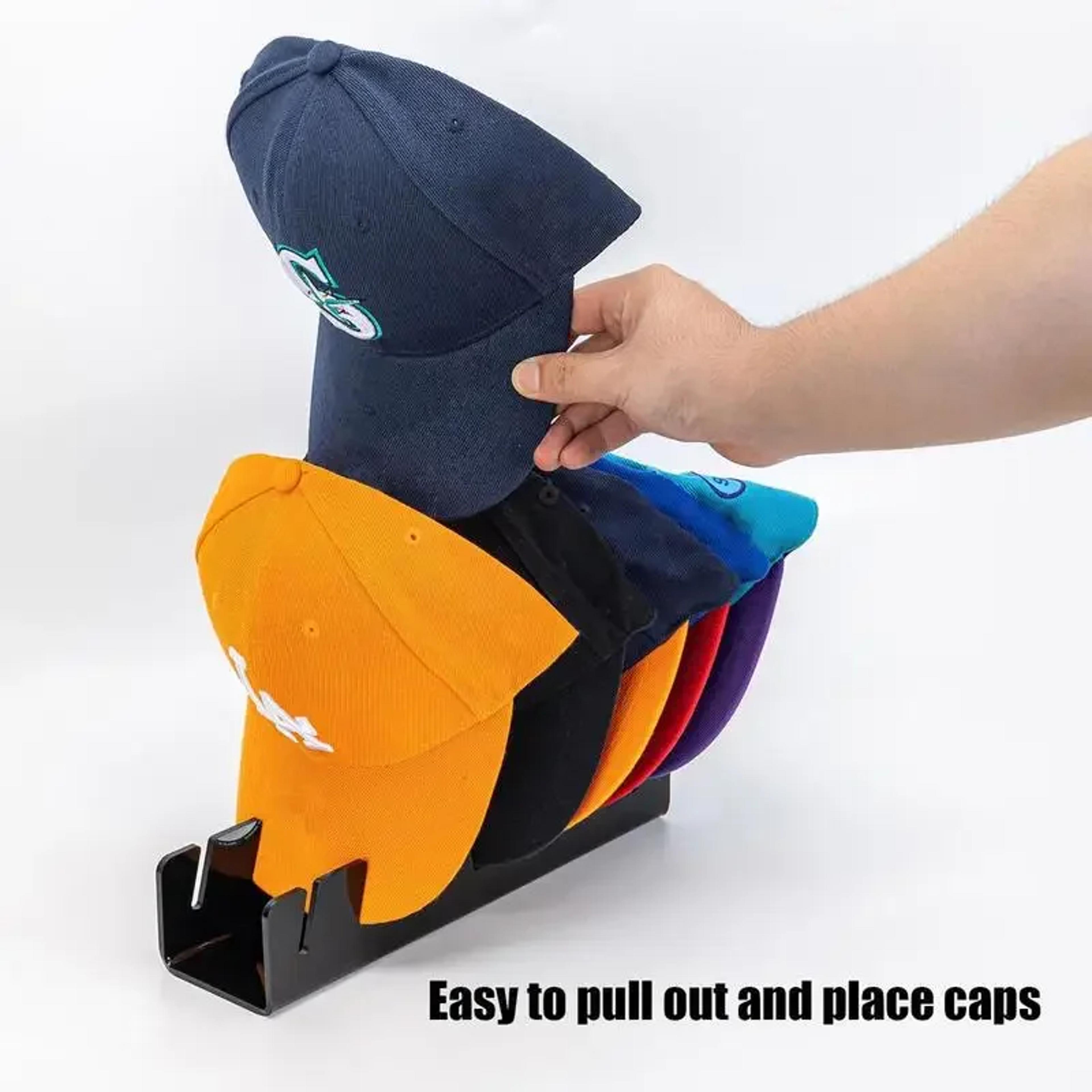 acrylic hat rack, hat storage device for bedroom closet, dressing table display
