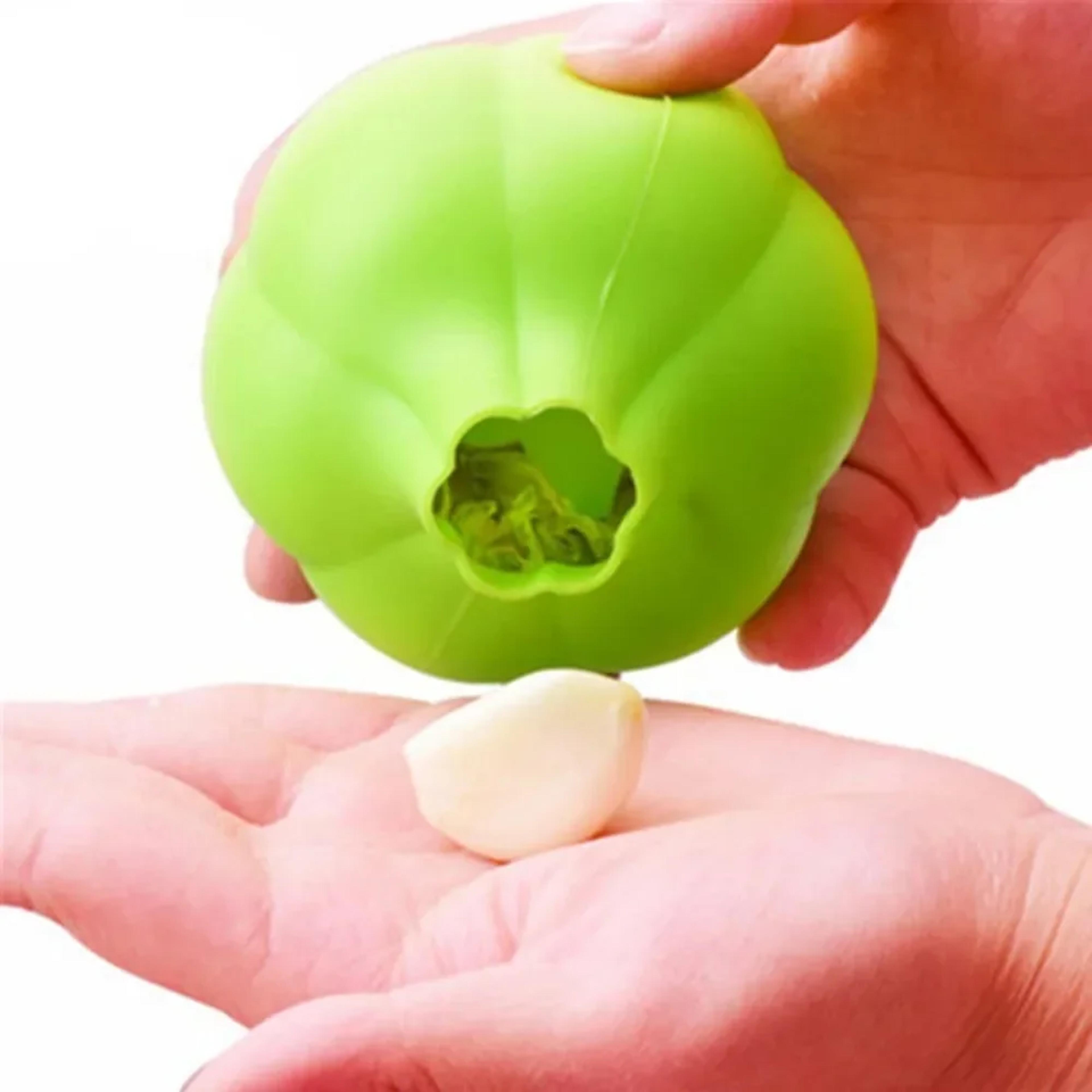original silicone garlic peeler, garlic stripper machine for fast peeling, cooking vegetable gadget