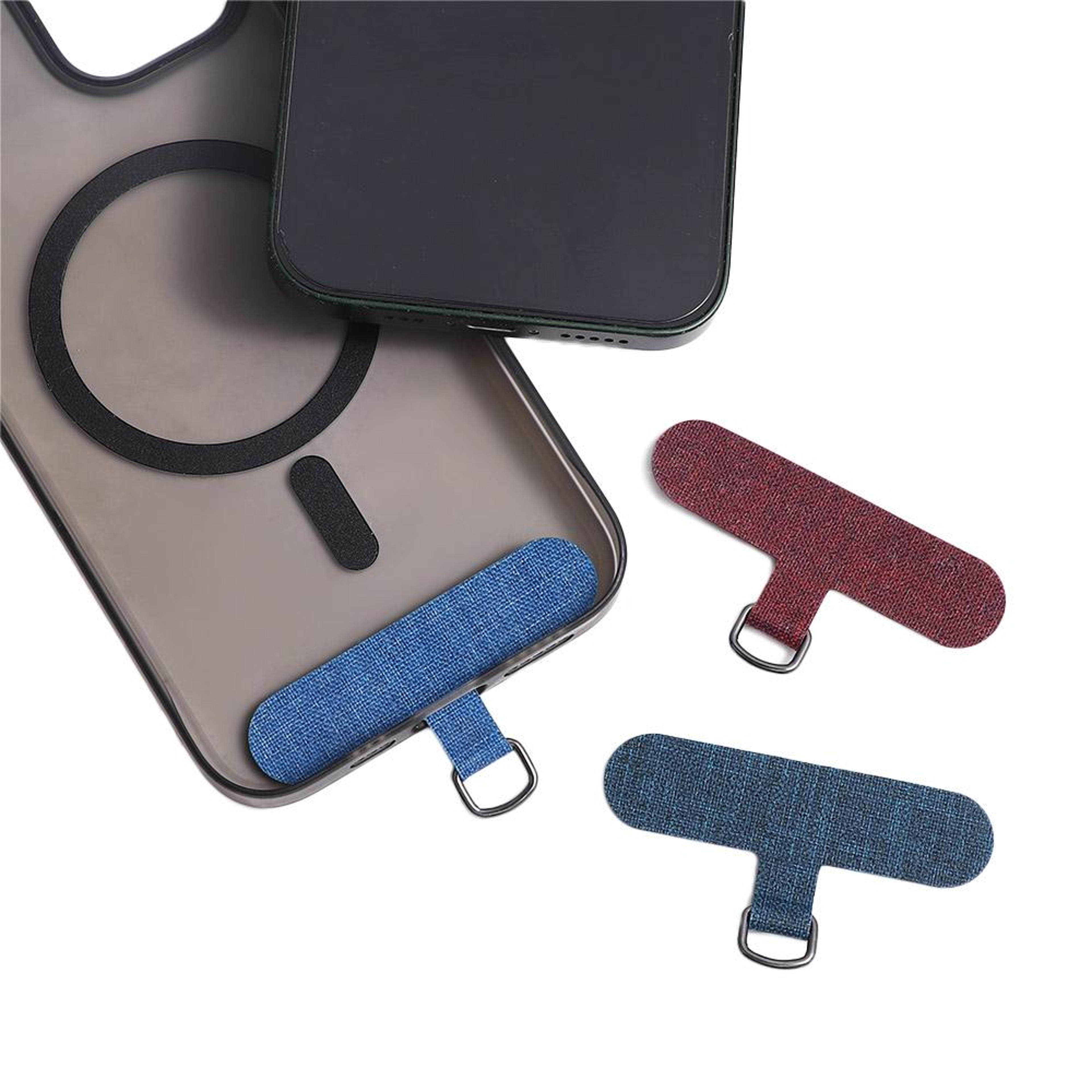 detachable gasket phone lanyard, neck strap clip, cord clip phone rope, patch lanyard card holder