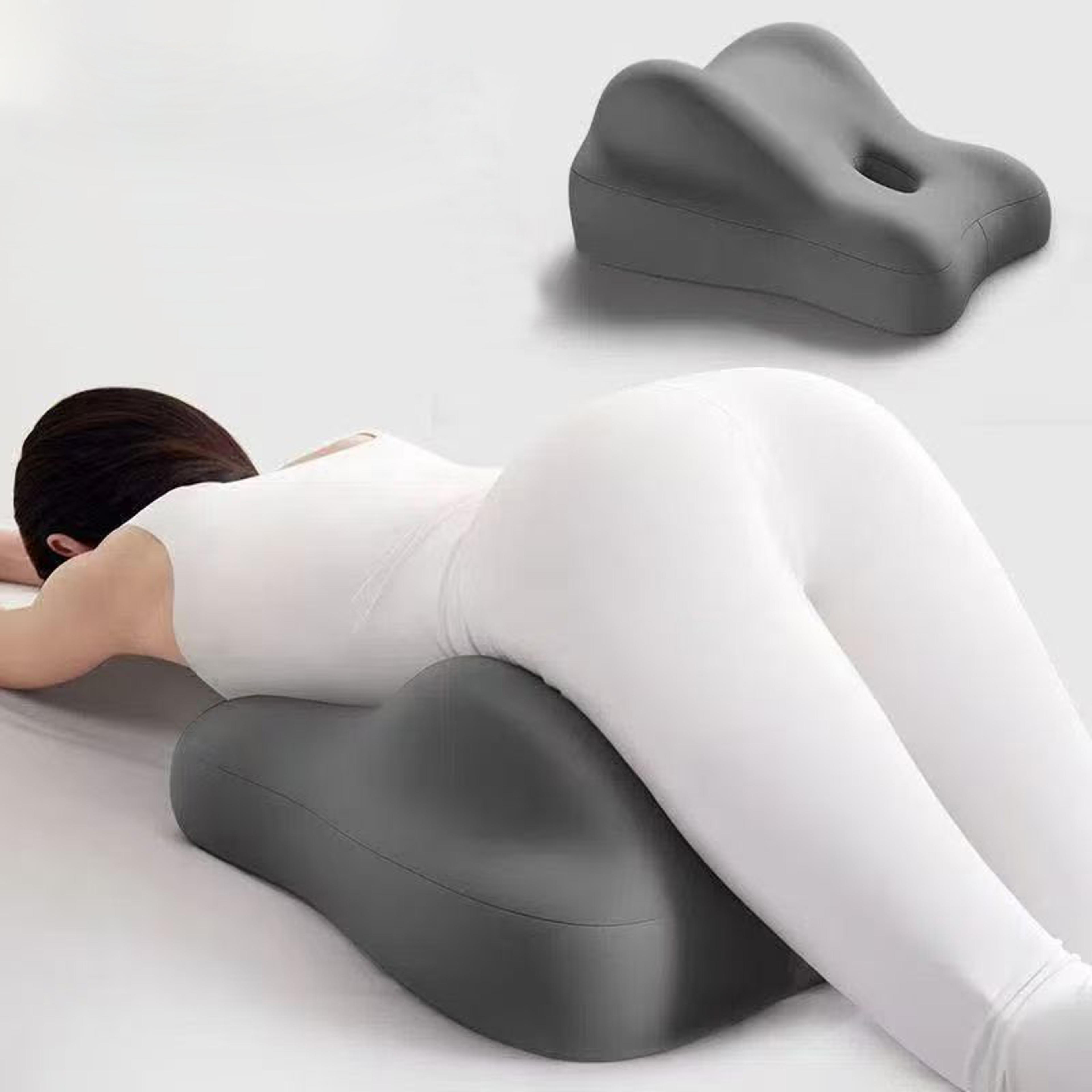 multi-functional bed pillow, ergonomic wedge prone pillow for leg pain relief