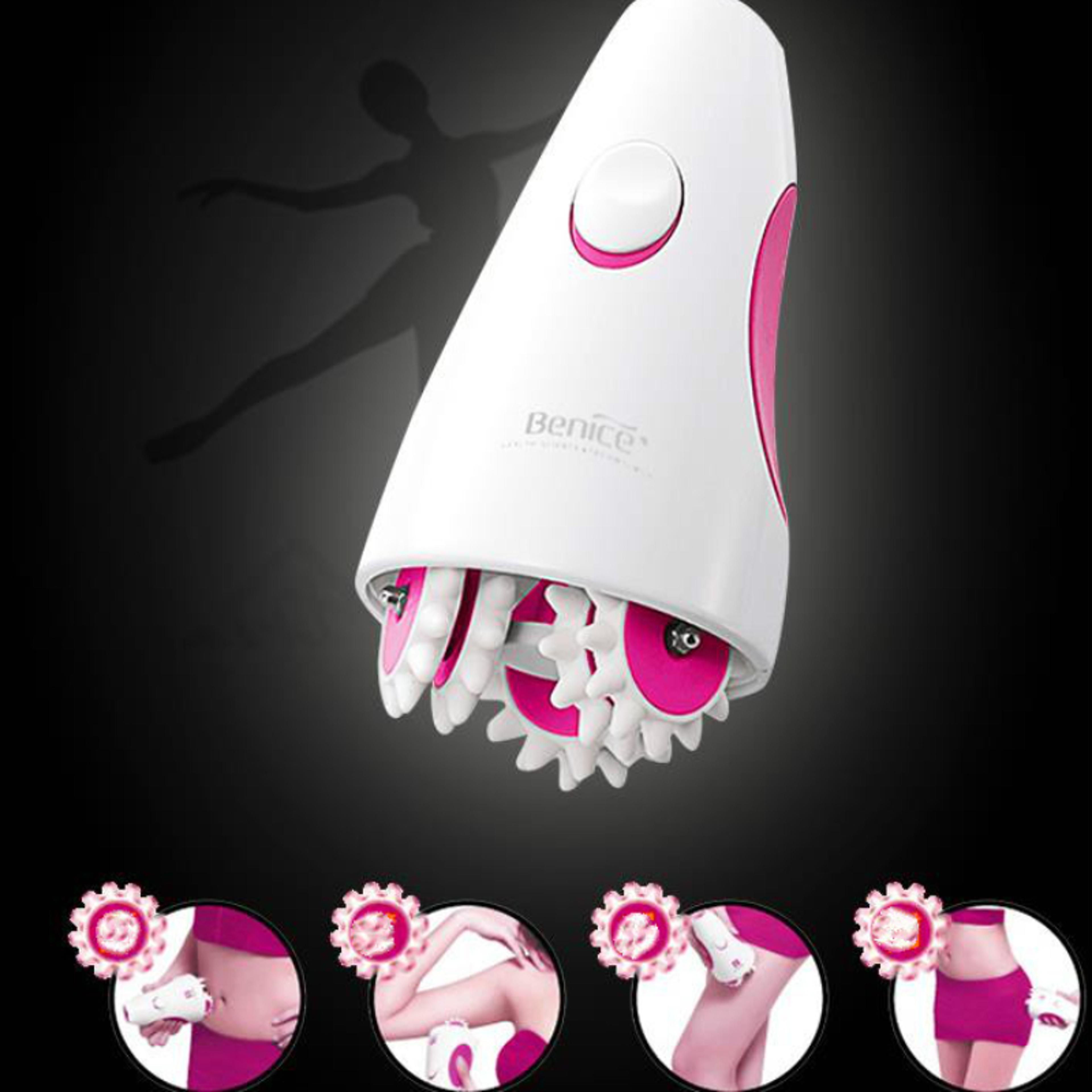 electric slimming massager machine, high quality 3d face-lift device, powerful kneading wheel