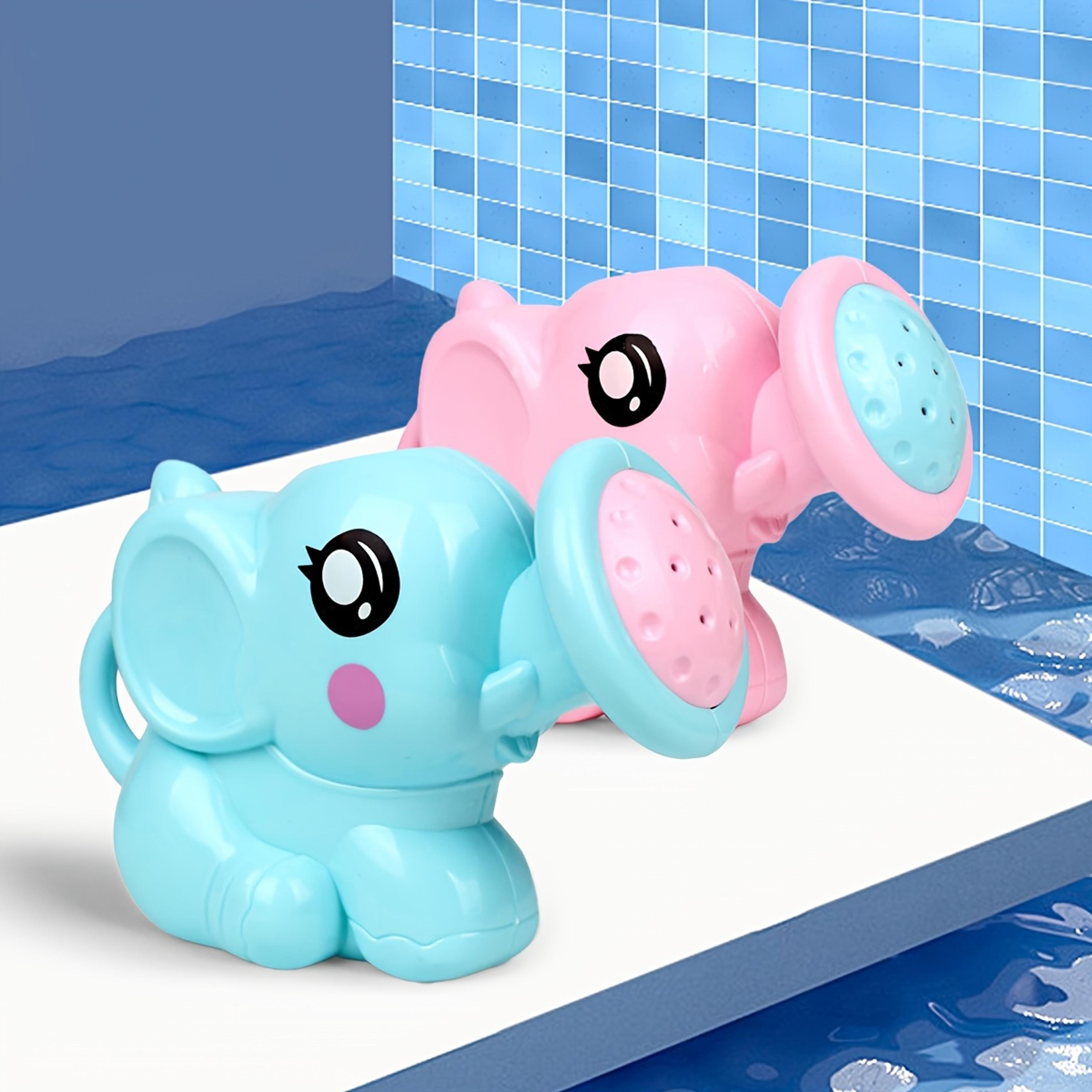 cute cartoon elephant shower kettle, fun youngsters bath toys, kids water play accessories