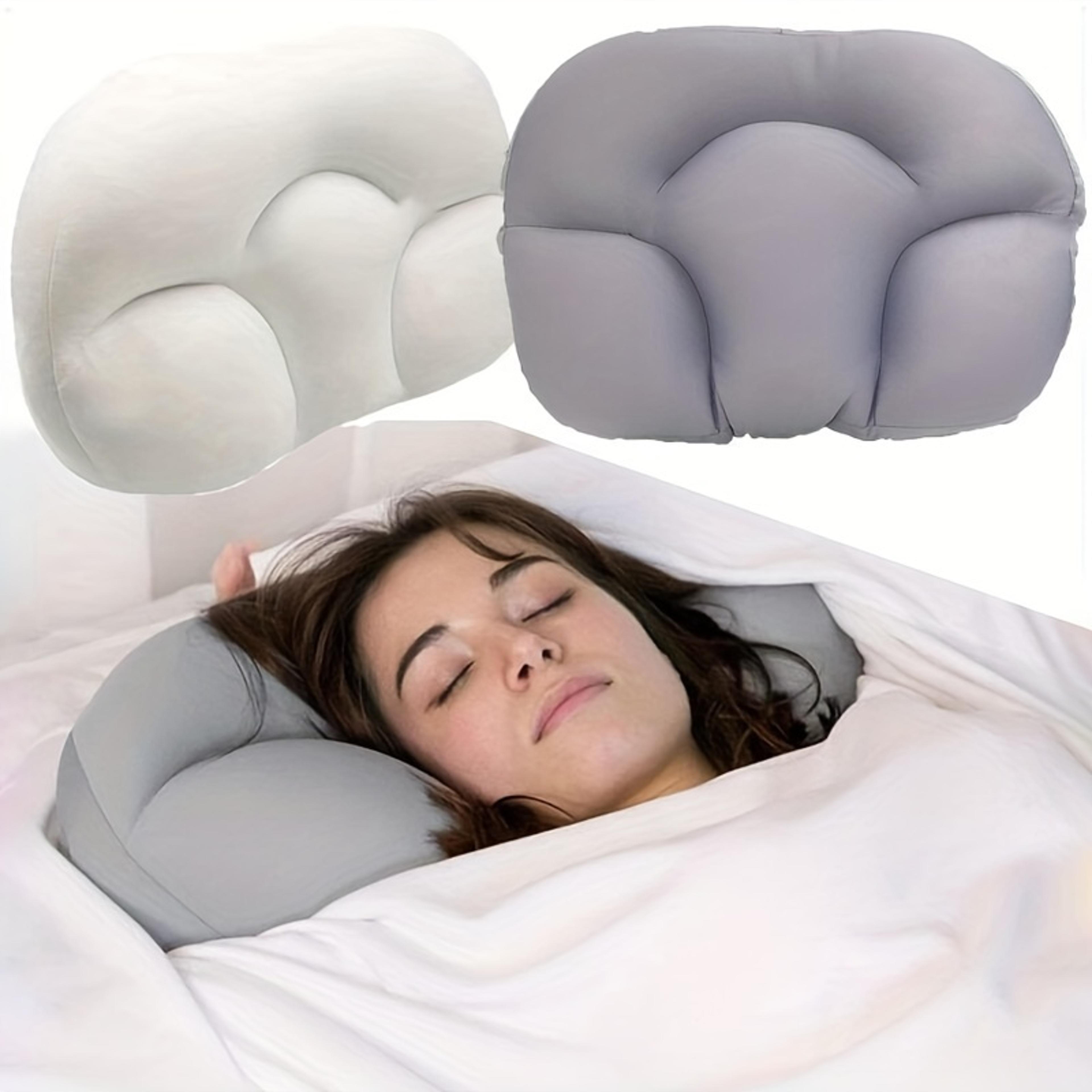 cloud pillow, nap pillow, medium soft neck support pillow, portable egg shaped pillow