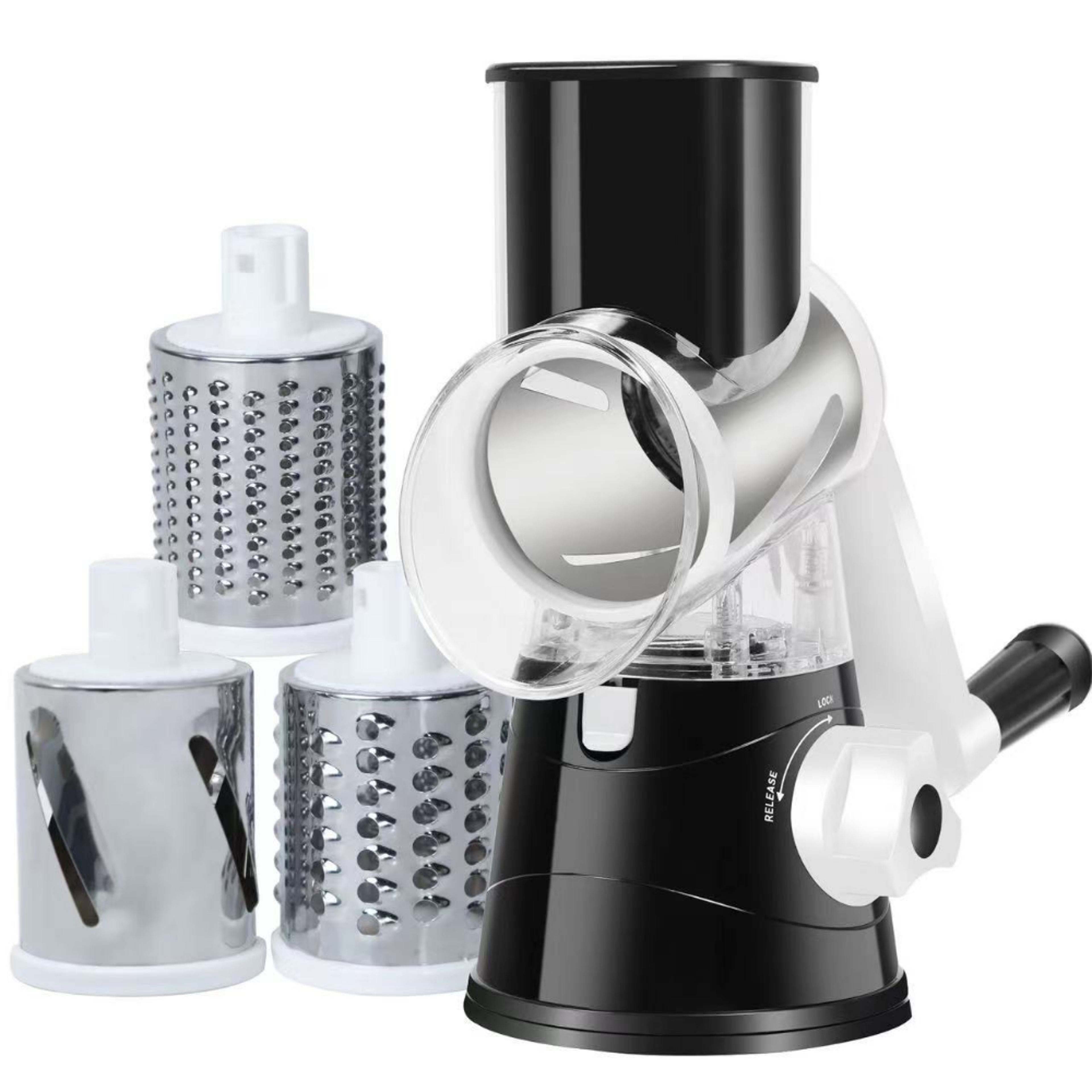 multifunctional garlic potato shredder, vegetable cutter & slicer manual cheese chopper machine