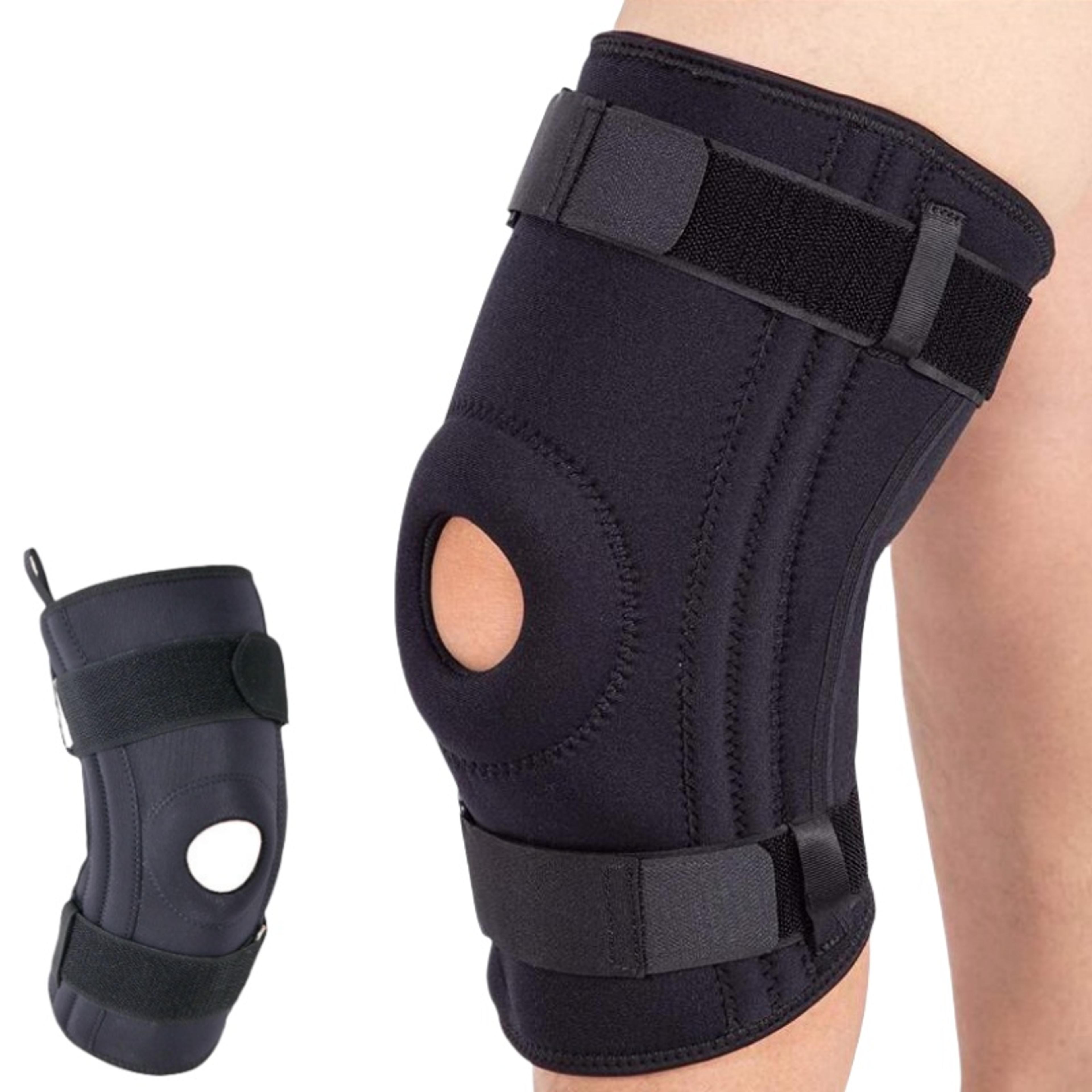 arthritis knee brace for knee pain with patella gel pad & stabilizers for meniscus injury support