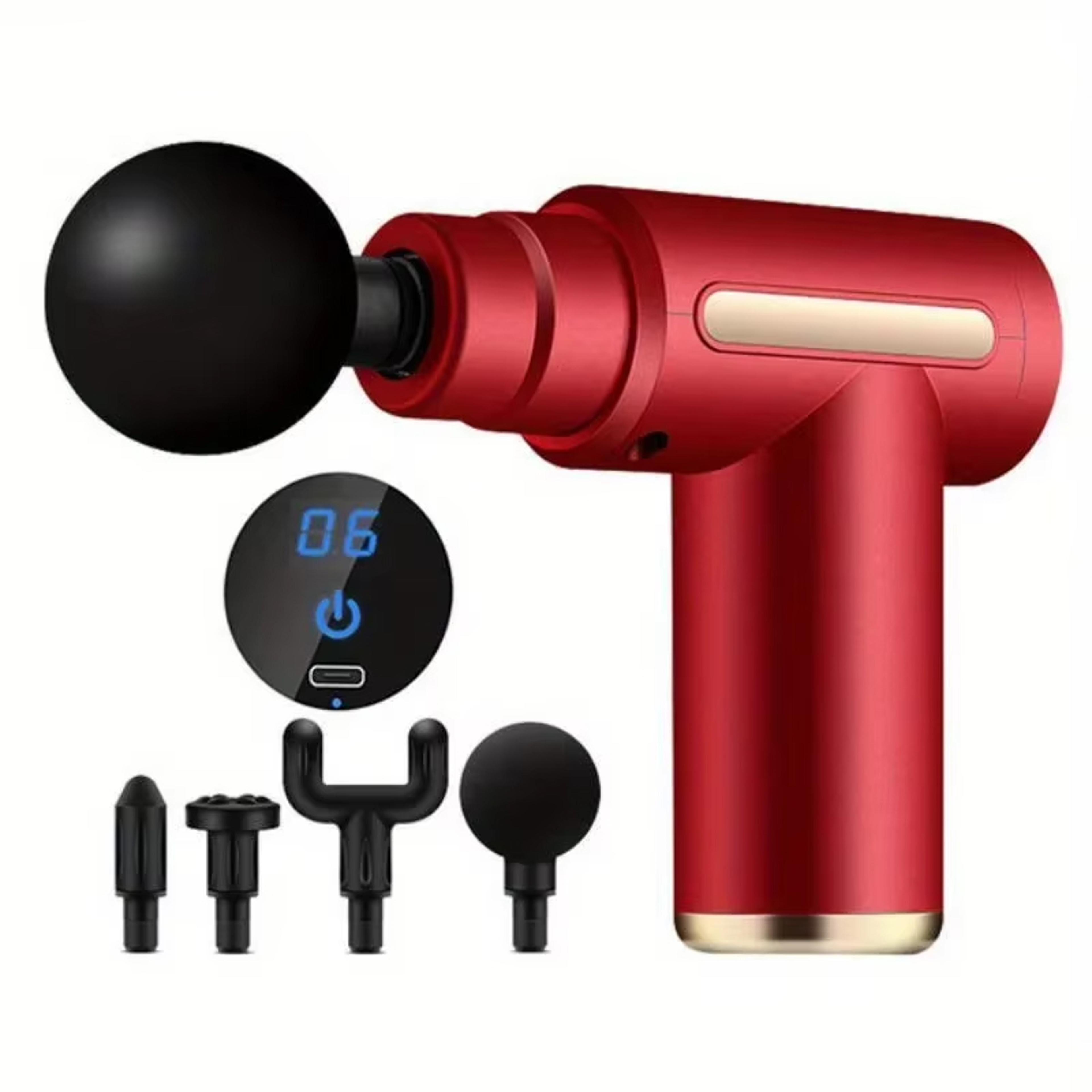 ultra compact elegant design deep tissue percussion massager for body, neck, back