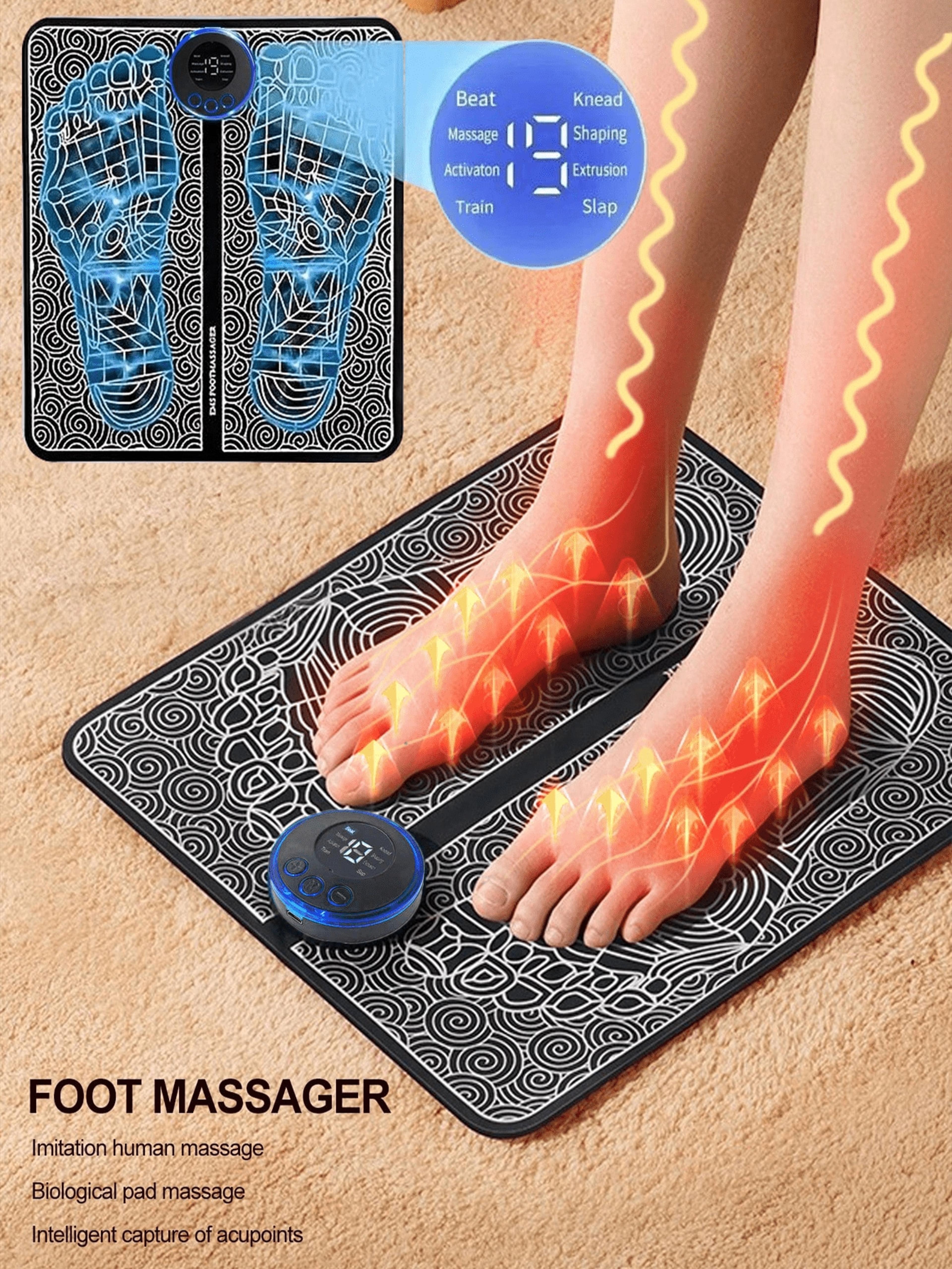 fully automatic foot meridian pressing device, ems foot therapy machine