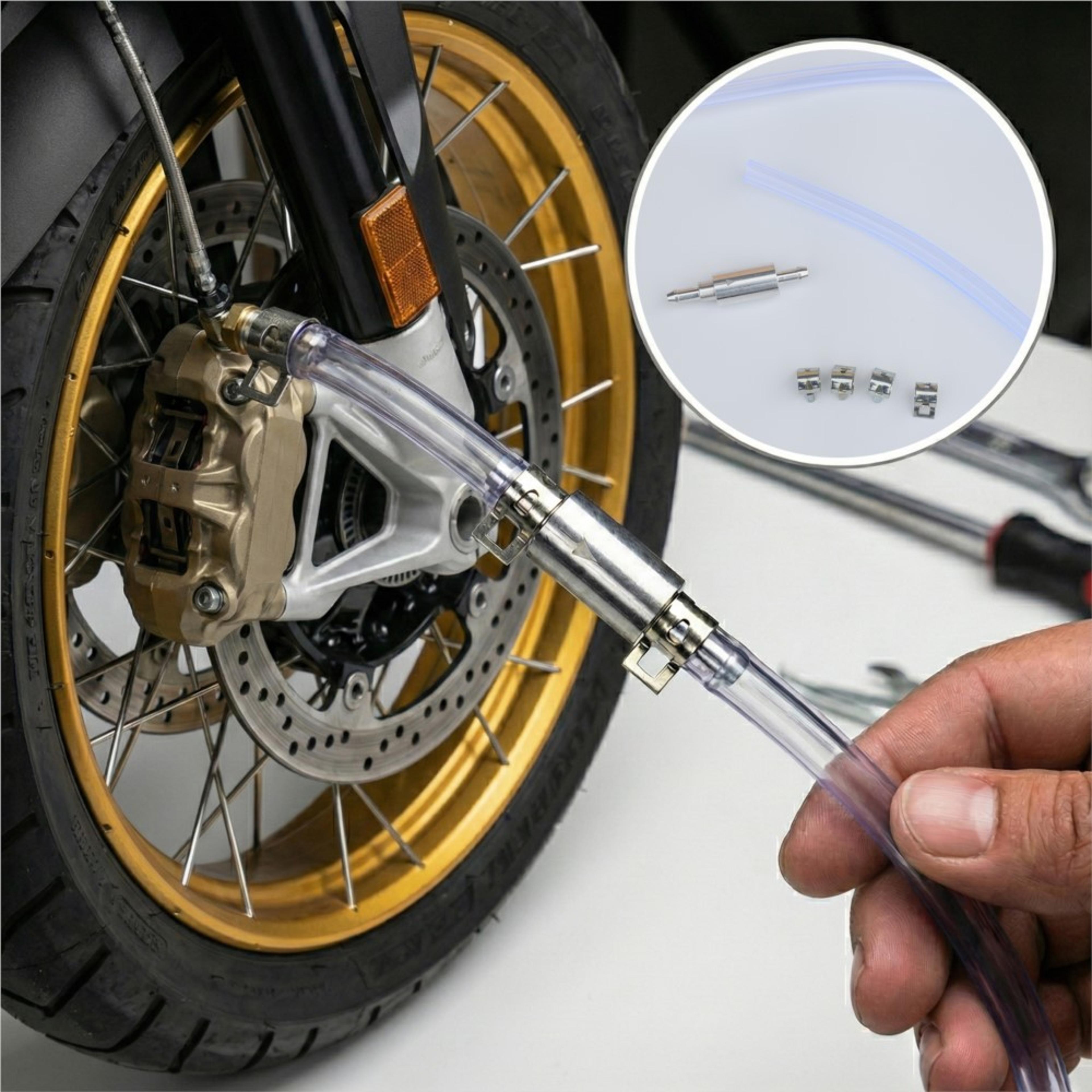 hydraulic clutch one way valve tube bleeding tool car clutch brake bleeder hose kit