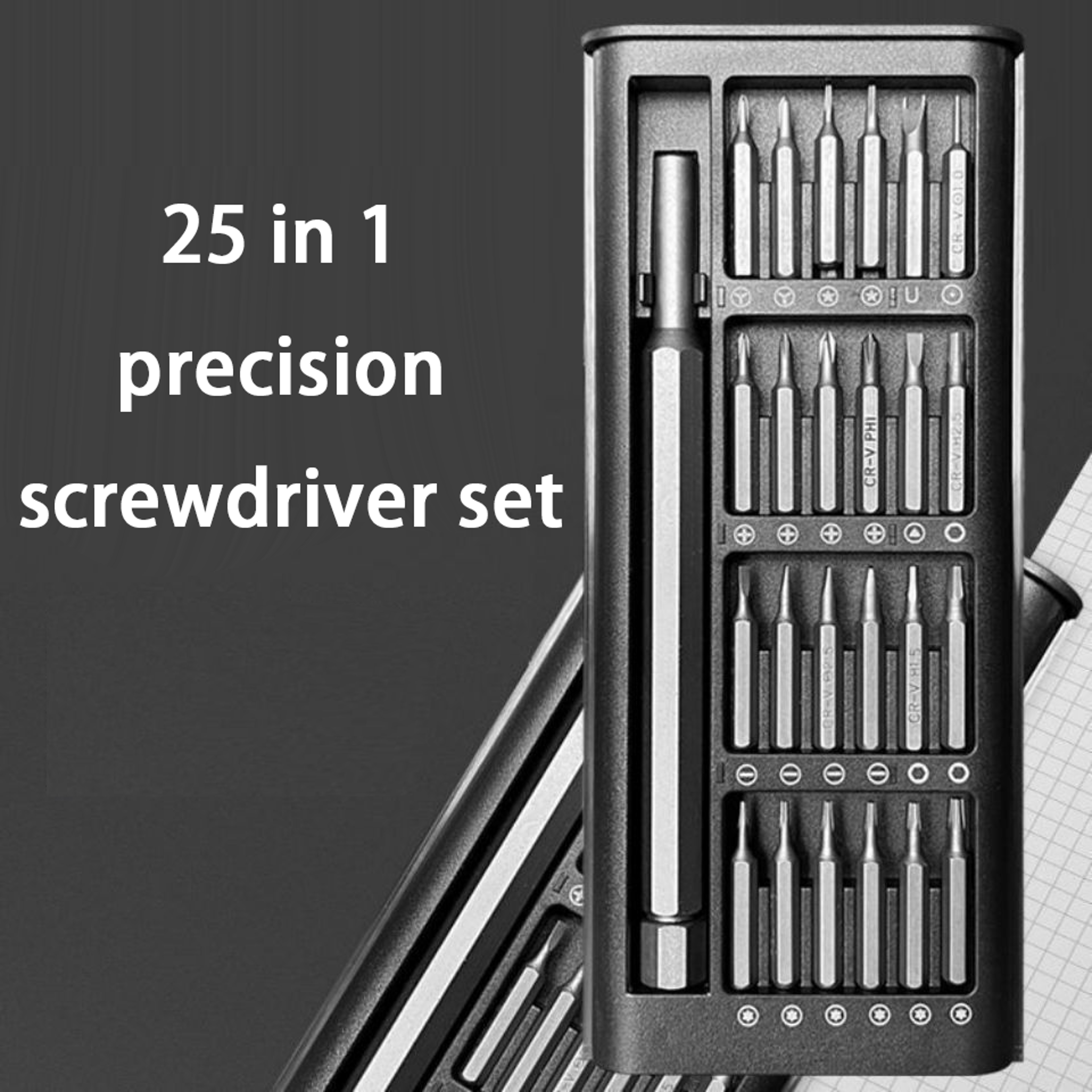 precision magnetic screwdriver hand tool kit, screw driver set, multi functional repair tool