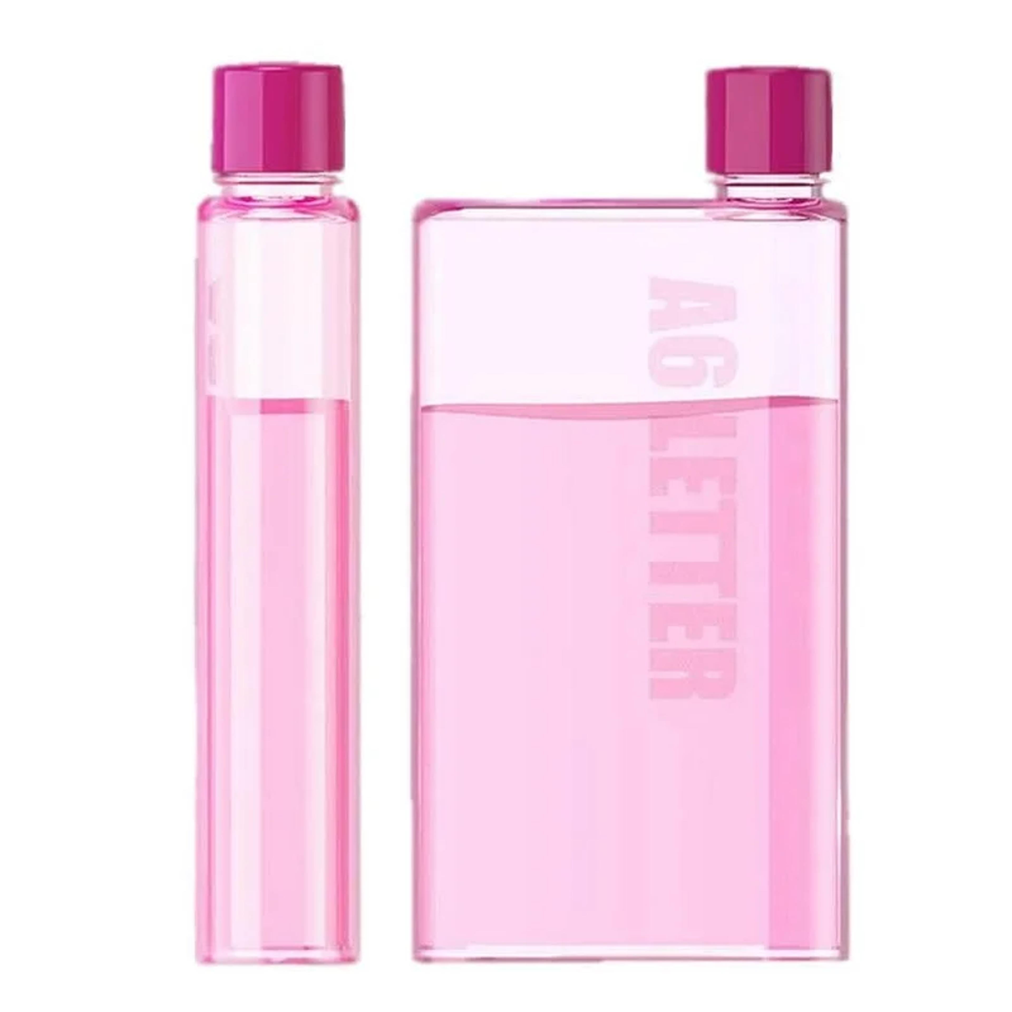 portable paper pad water bottle, a6 book paper cup bottle, flat notebook drinking bottle